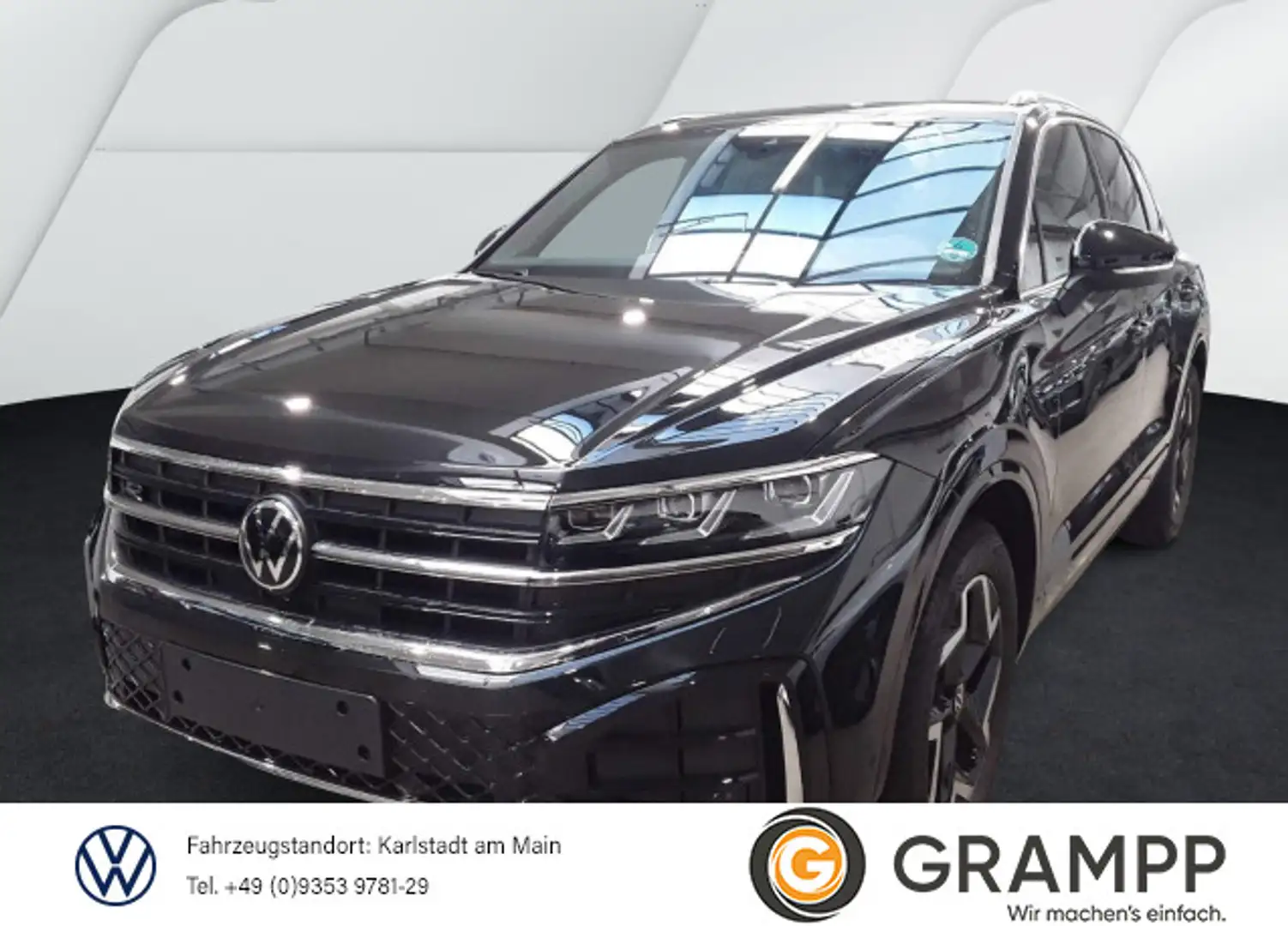 Volkswagen Touareg R-Line 3.0TDI +AHK+KAMERA+LUFT+ASSISTS+ Schwarz - 1