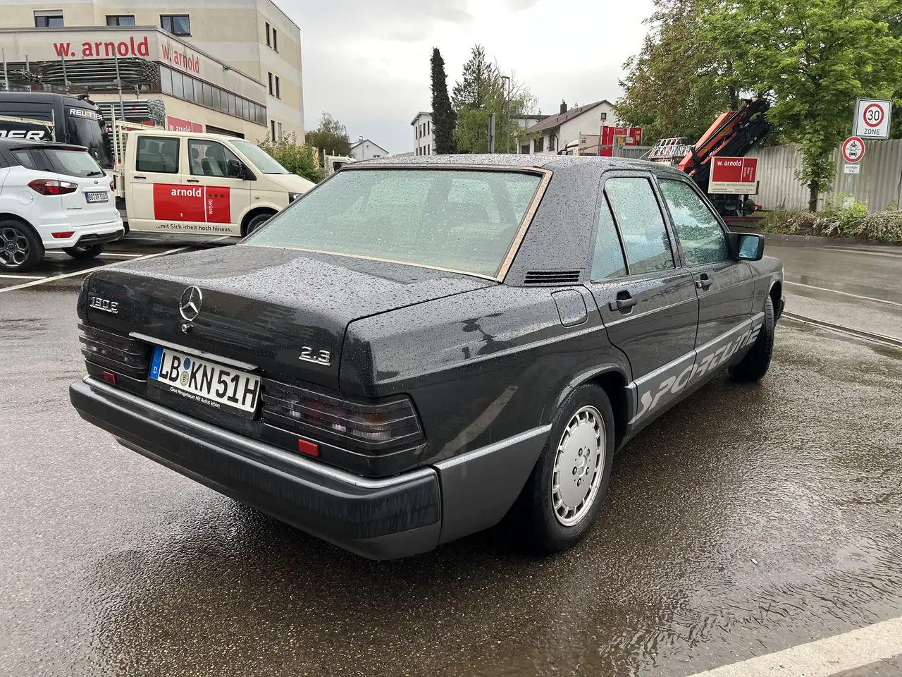 Mercedes-Benz 190 E 2.3 Sportline mit H-Kennzeichen, foto 7