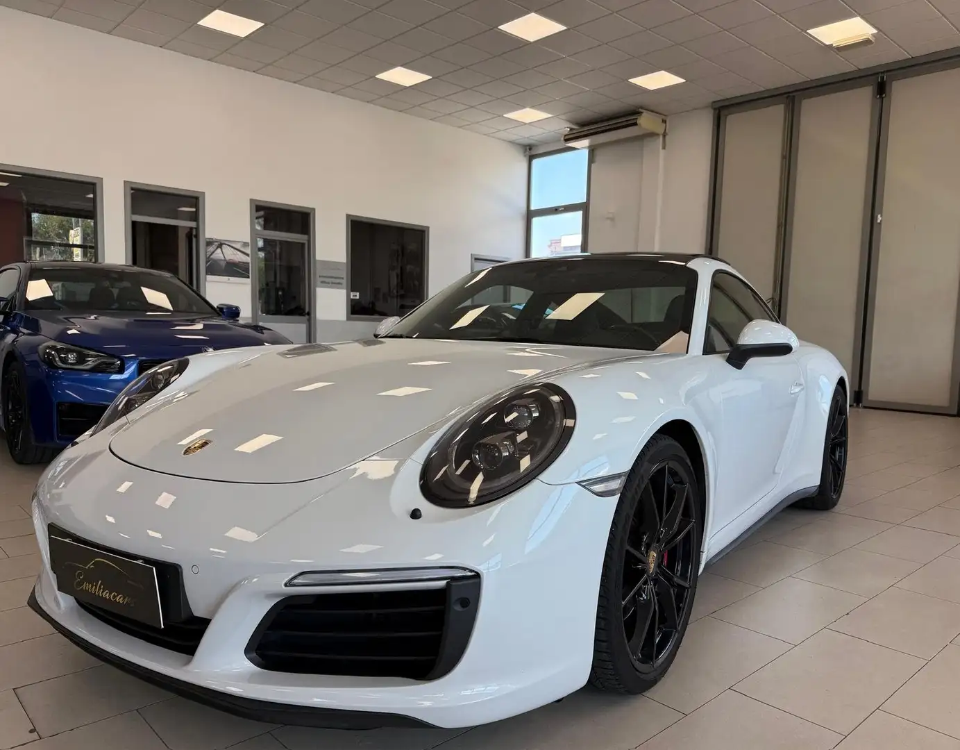 Porsche 991 Carrera 991.2 Coupe  3.0 Carrera 4S Tetto Panorama Blanc - 1
