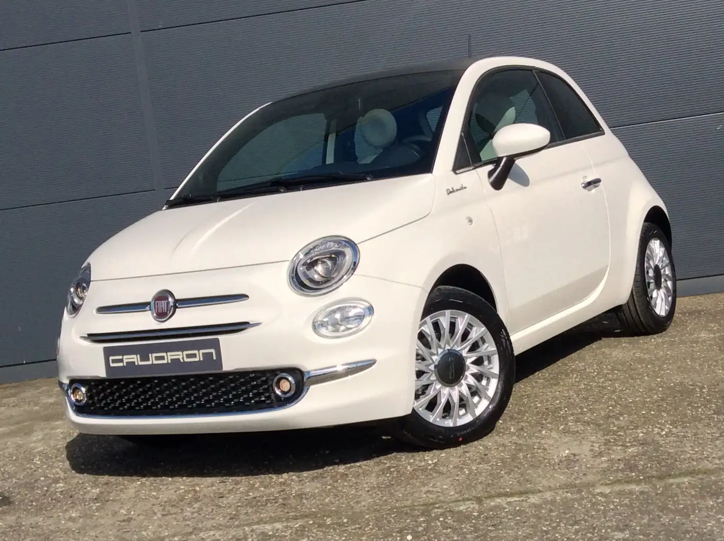 Fiat 500 1.0 Hybrid 'Dolcevita' ✔NIEUW-Fabriekswaarborg! Wit - 2