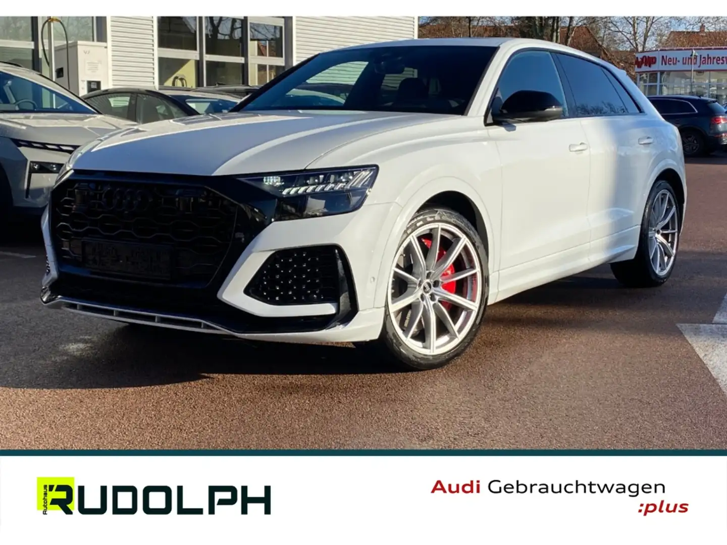 Audi RS Q8 4.0 TFSI qu. ACC Matrix 360° HUD B&O Pano Weiß - 1