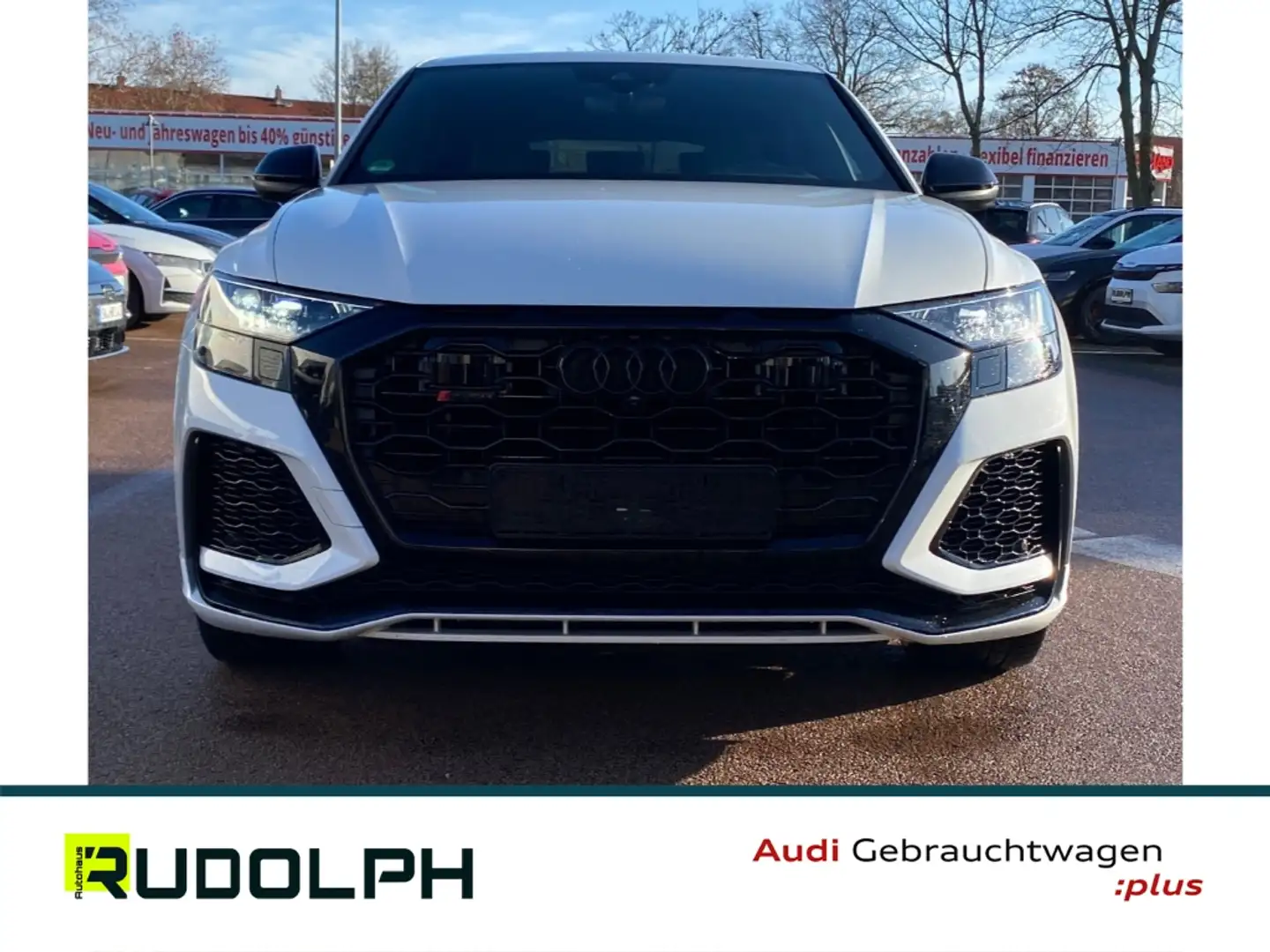 Audi RS Q8 4.0 TFSI qu. ACC Matrix 360° HUD B&O Pano Weiß - 2