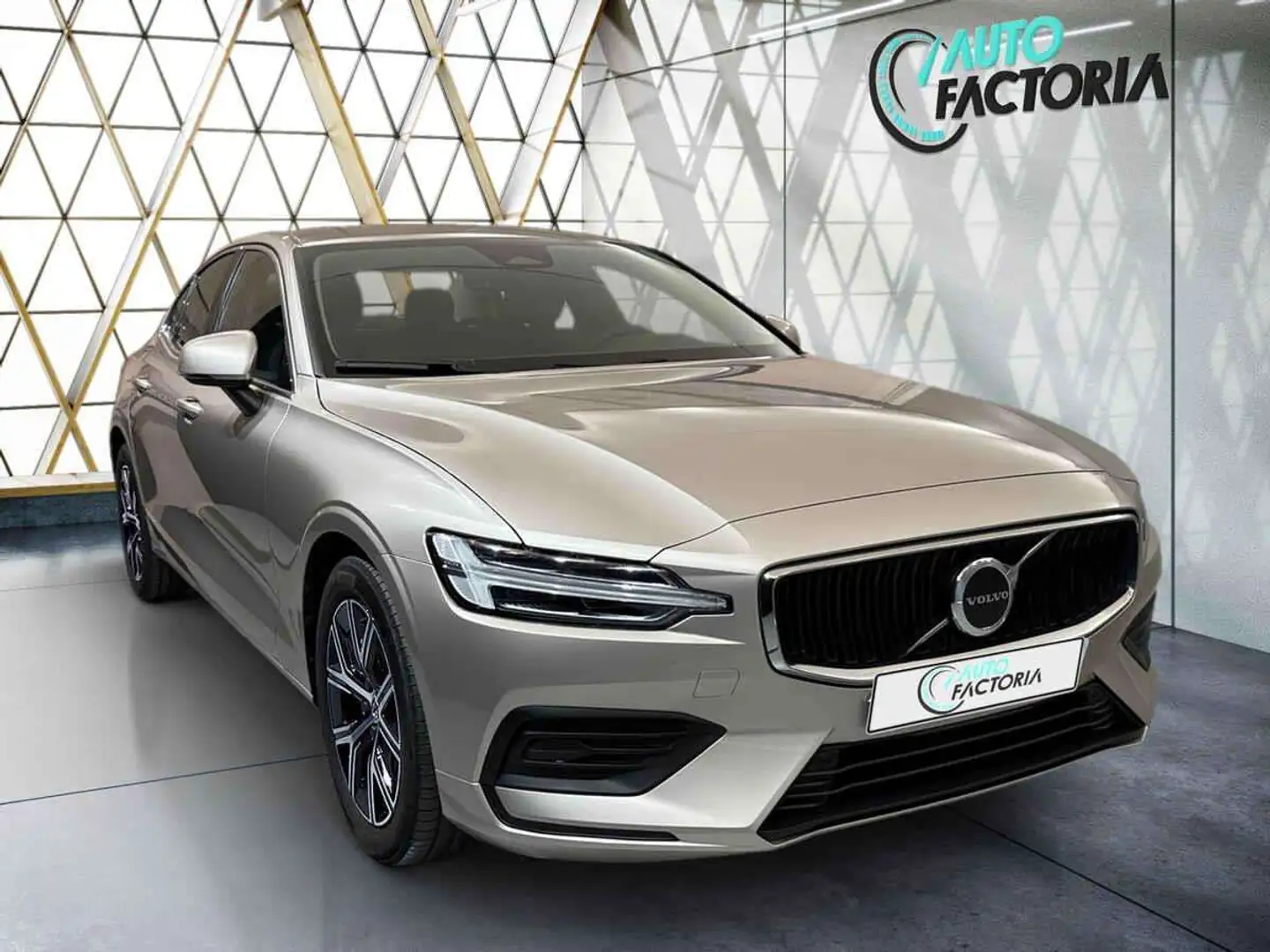 Volvo S60 -40% B4 MHEV 197cv BVA +GPS+CAM+LED+CLIM+Options Blanc - 2