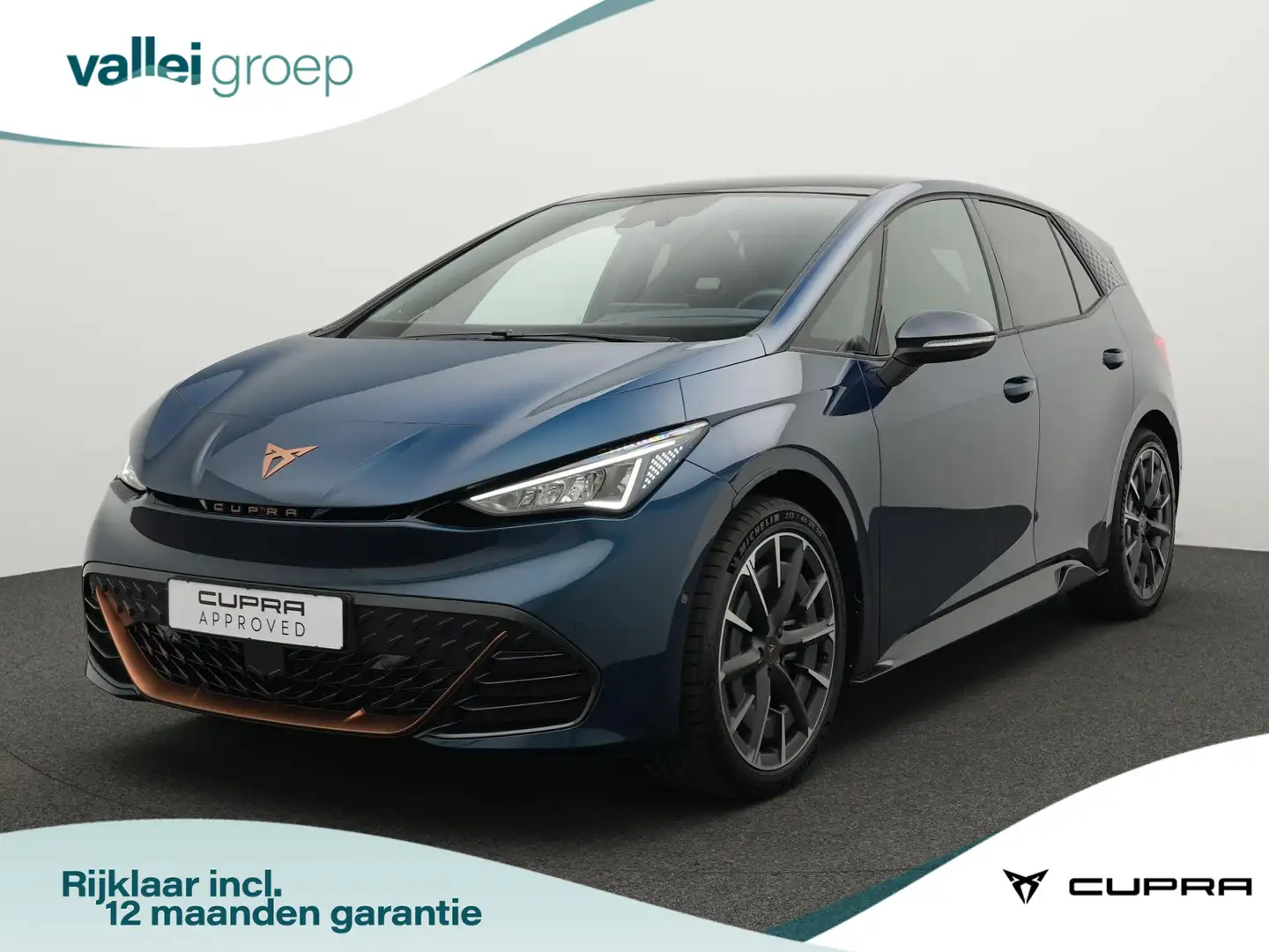 CUPRA Born 62 kWh 231 pk eBoost Performance | Panoramadak | B Blauw - 1