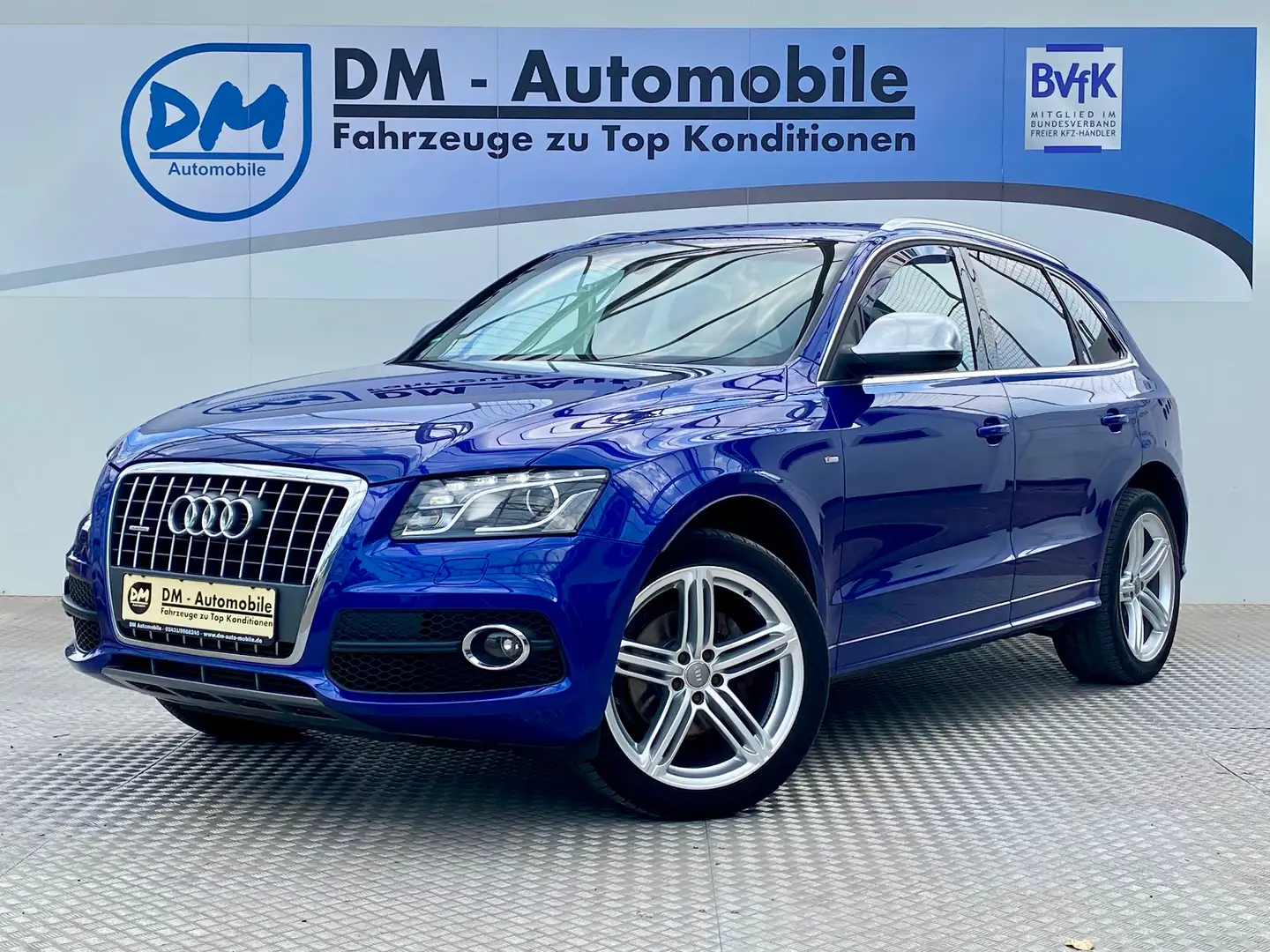 Audi Q5 2.0 TFSI (155 kW) quattro SLINE PANO XENON Blauw - 1