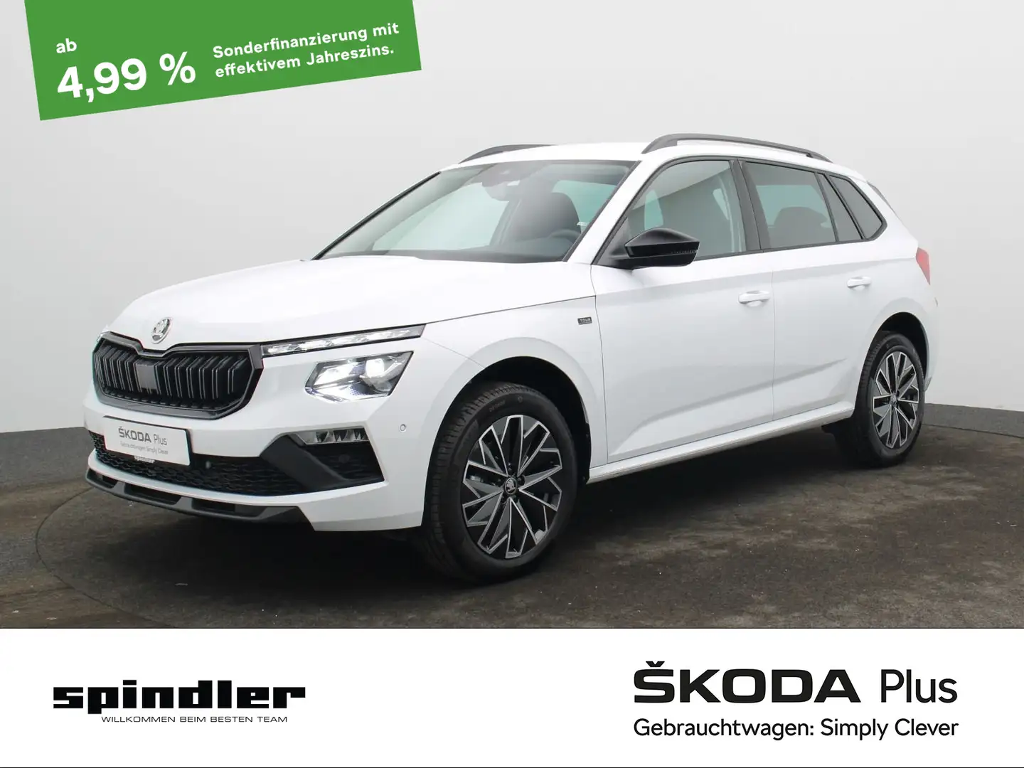 Skoda Kamiq Selection 1.0 TSI DSG / Matrix, ACC, AHK Weiß - 1