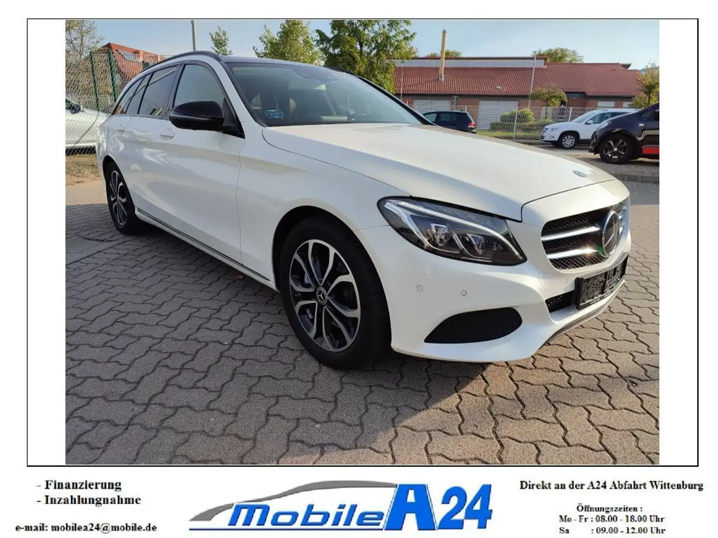 Mercedes-Benz C 250 4Matic Avantgarde ACC PANORAMA 360°KAMERA Weiß - 1