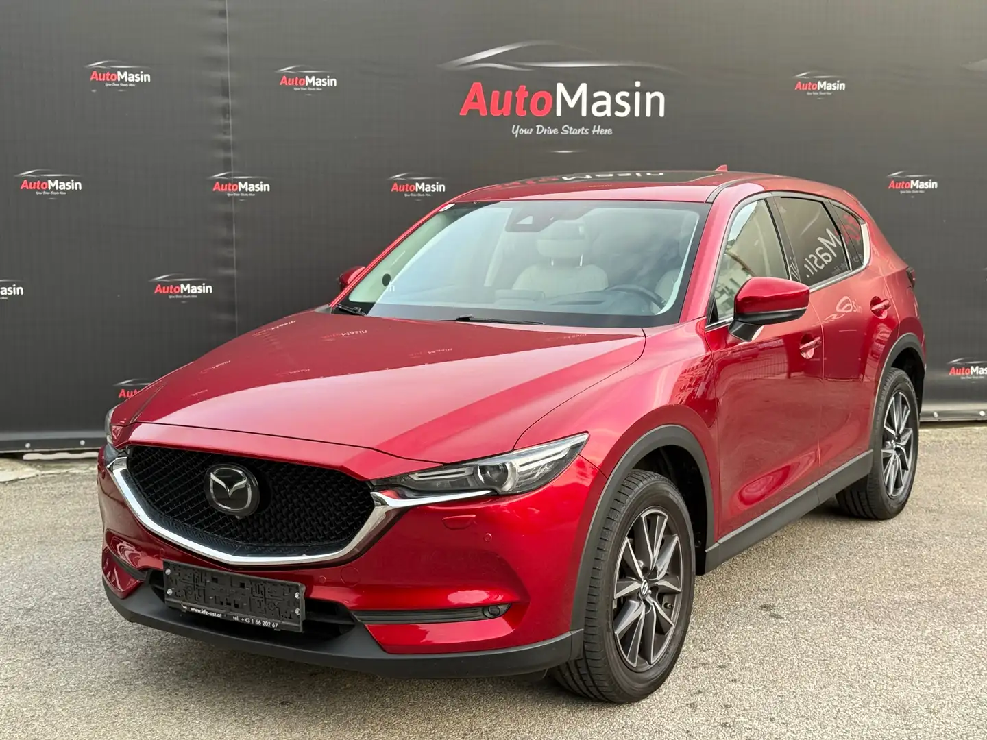 Mazda CX-5 CX-5 CD184 AWD Revolution Top "Leder weiss" Aut. Rot - 1