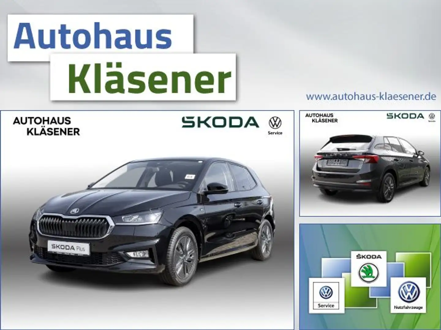 Skoda Fabia Drive 1.0TSI 85KW DSG Schwarz - 1
