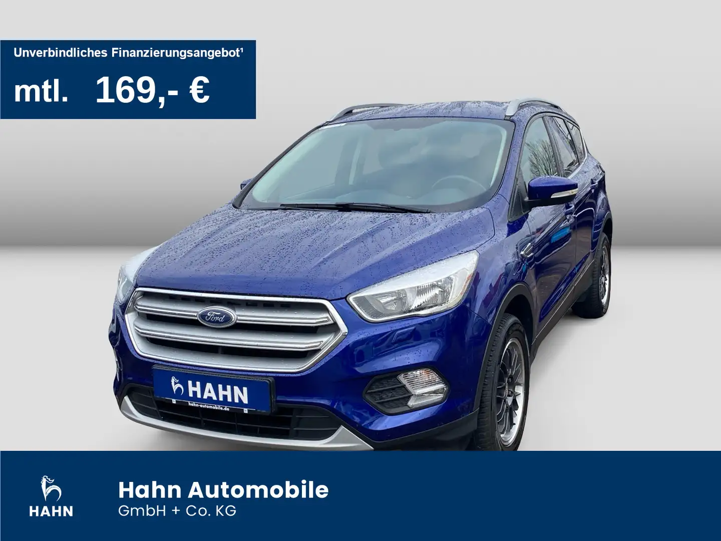 Ford Kuga 1.5 EcoBoost Trend 4x2 PDC Klima Sitzh. Blauw - 1