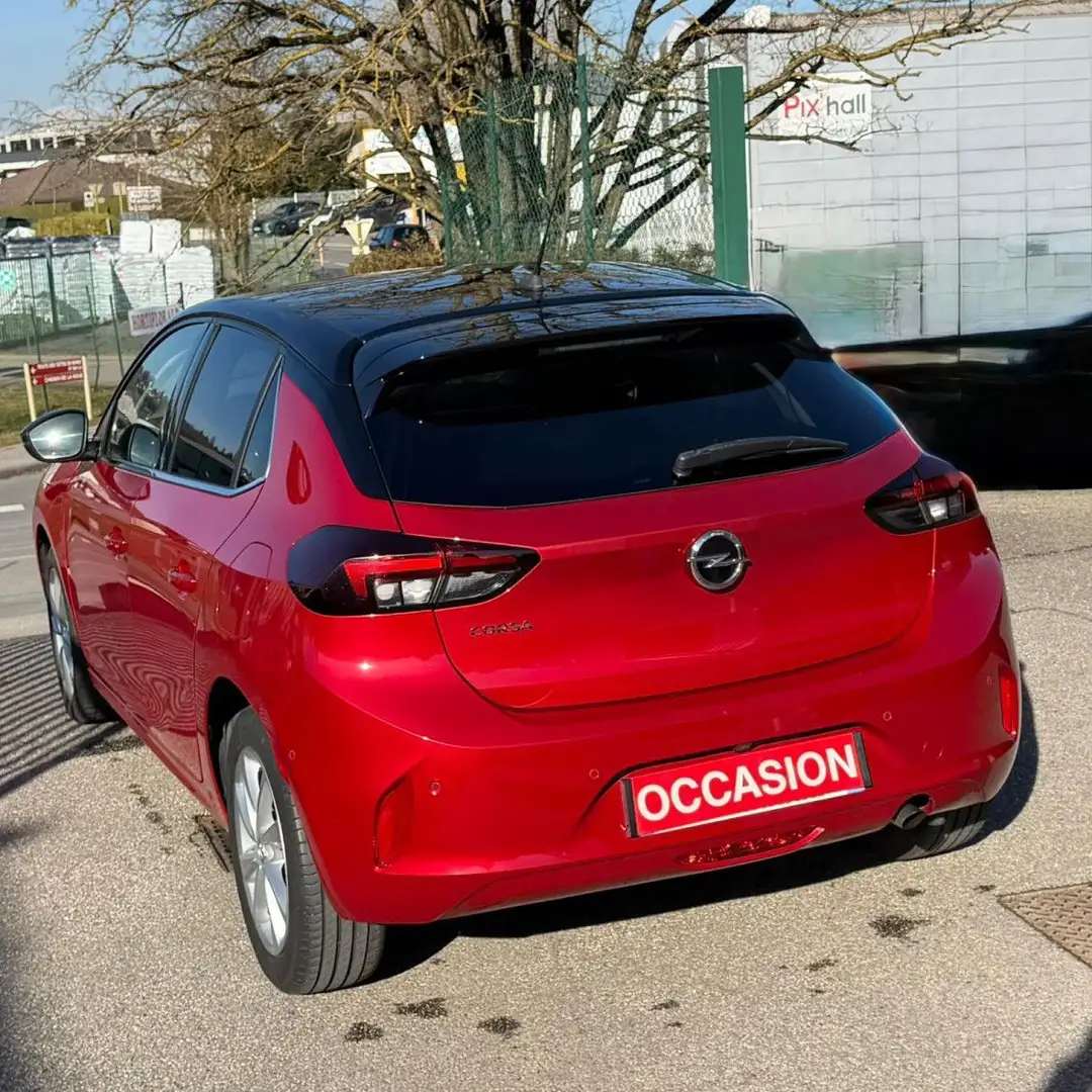 Opel Corsa 1.2 TURBO 100 ELEGANCE 5P Rouge - 2