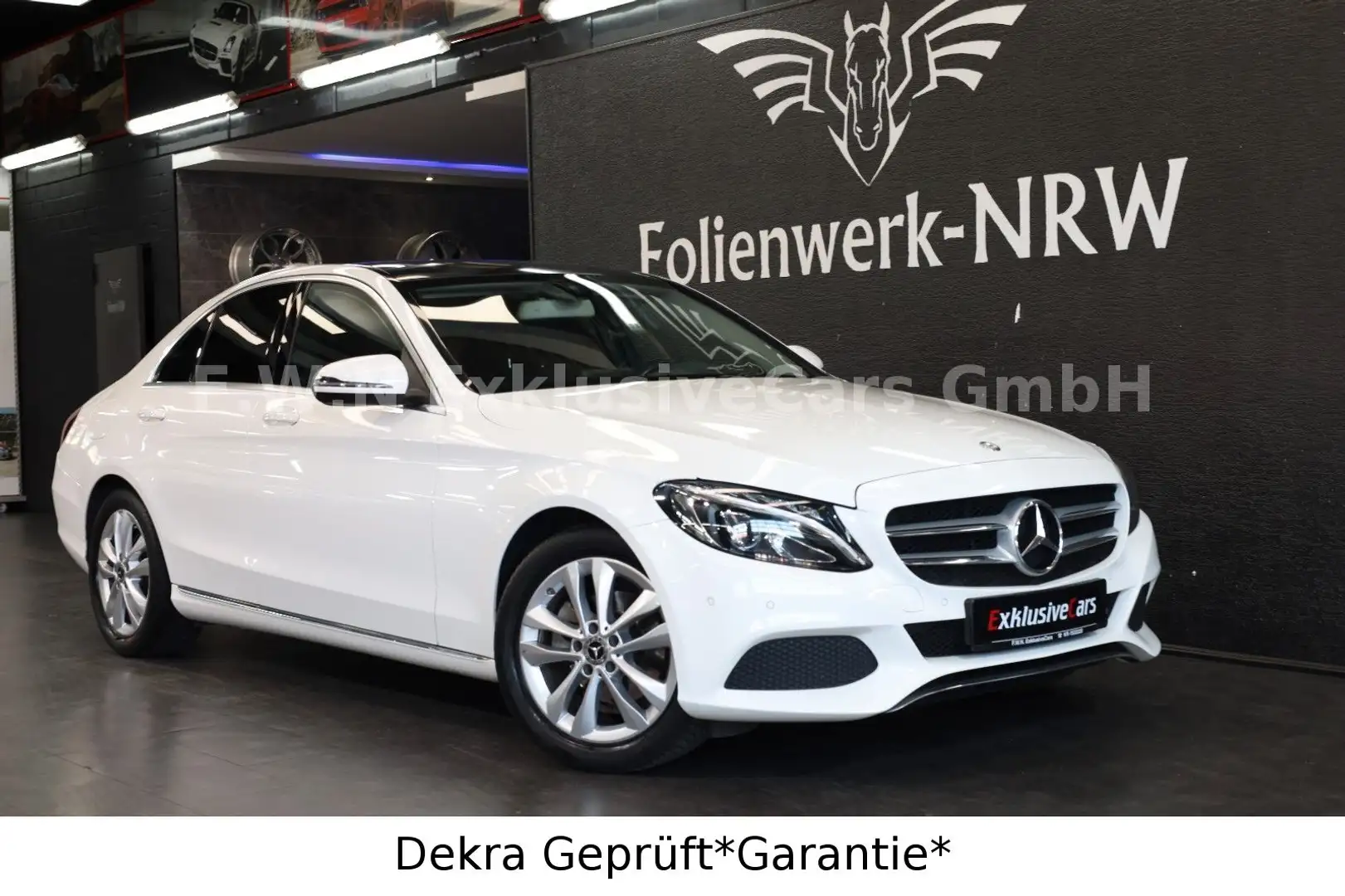 Mercedes-Benz C 180 C -Klasse Lim. Avantgarde*Pano*Kamera*Led* Blanc - 1