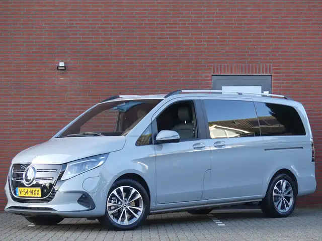 Mercedes-Benz EQV 300 L2 Dubbel Cabine Grijs kenteken elek stoelen