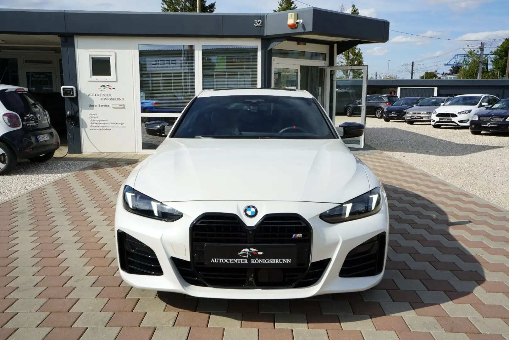 BMW M440i*xDrive*360°*H&K*Memory*ACC*Schiebedach*HUD Biały - 2