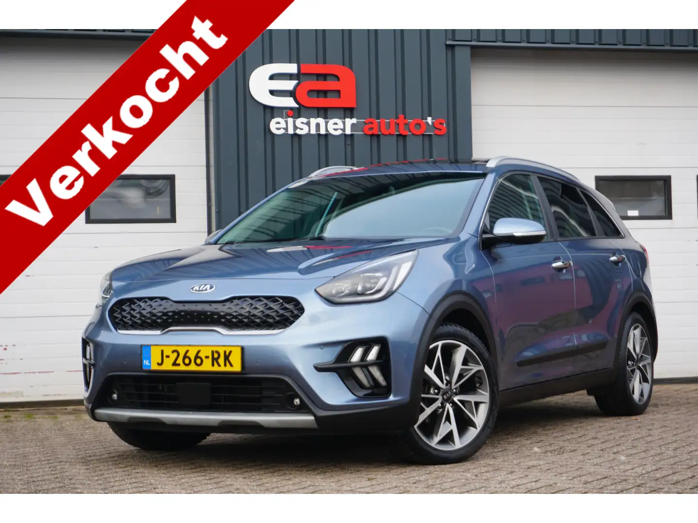 Kia Niro 1.6 GDi Hybrid ExecutiveLine | OPEN DAK | LEDER | Blau - 1