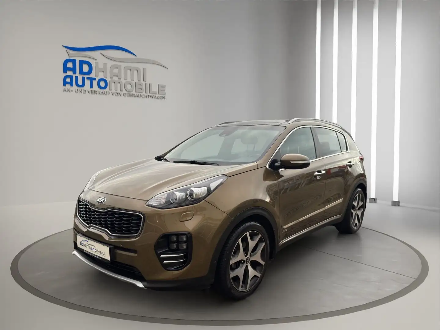 Kia Sportage GT-Line 4WD/PANO/LEDER/CAM/NAVI! Grün - 1