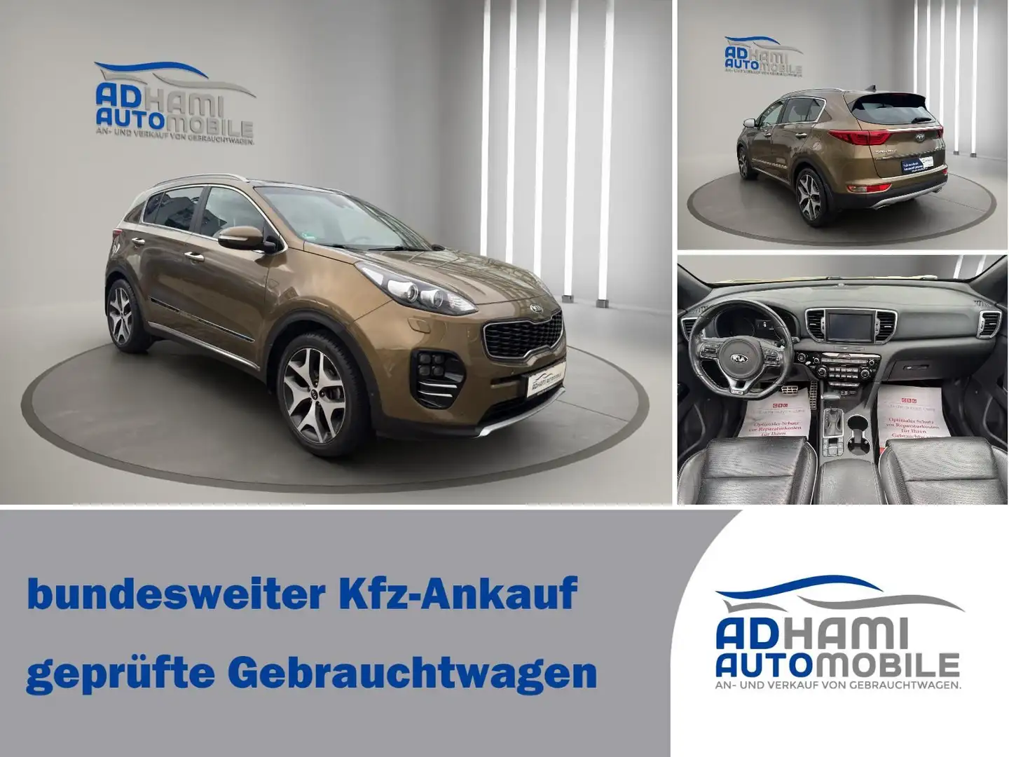 Kia Sportage GT-Line 4WD/PANO/LEDER/CAM/NAVI! Grün - 2