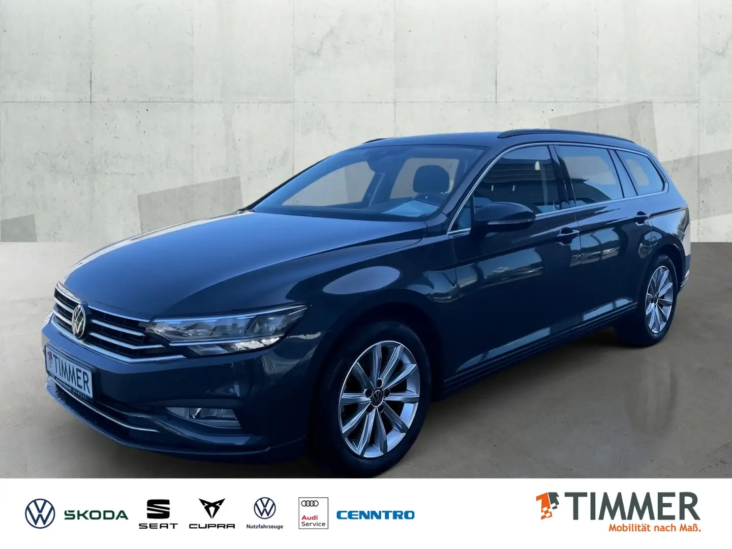 Volkswagen Passat Variant 2.0 TDI DSG BUSINESS *LED *ACC *NAVI *RKAM *17" * Grau - 1