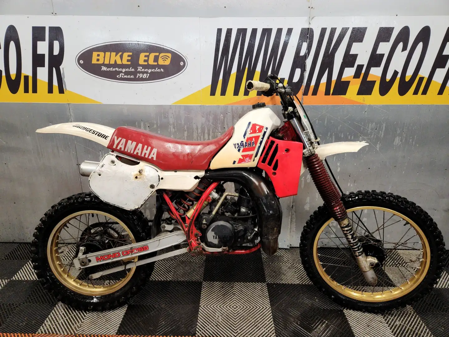 Yamaha YZ 250 Blanc - 1