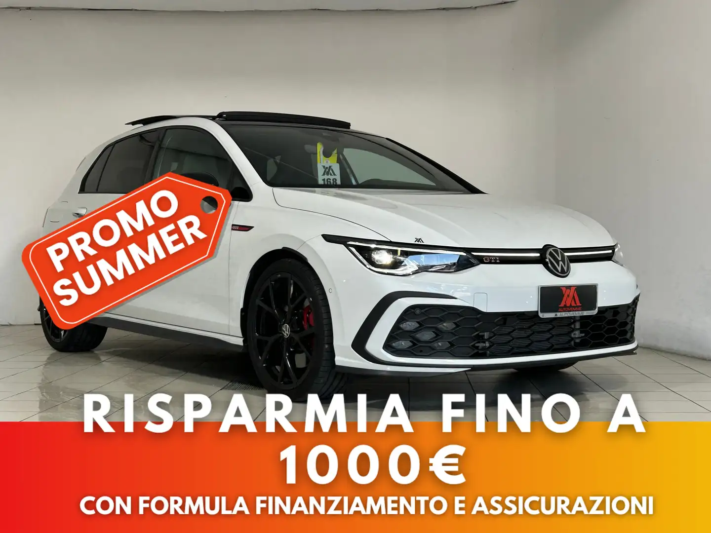 Volkswagen Golf GTI 2.0 245cv DSG + Tetto apribile + Fari matrix Bianco - 1