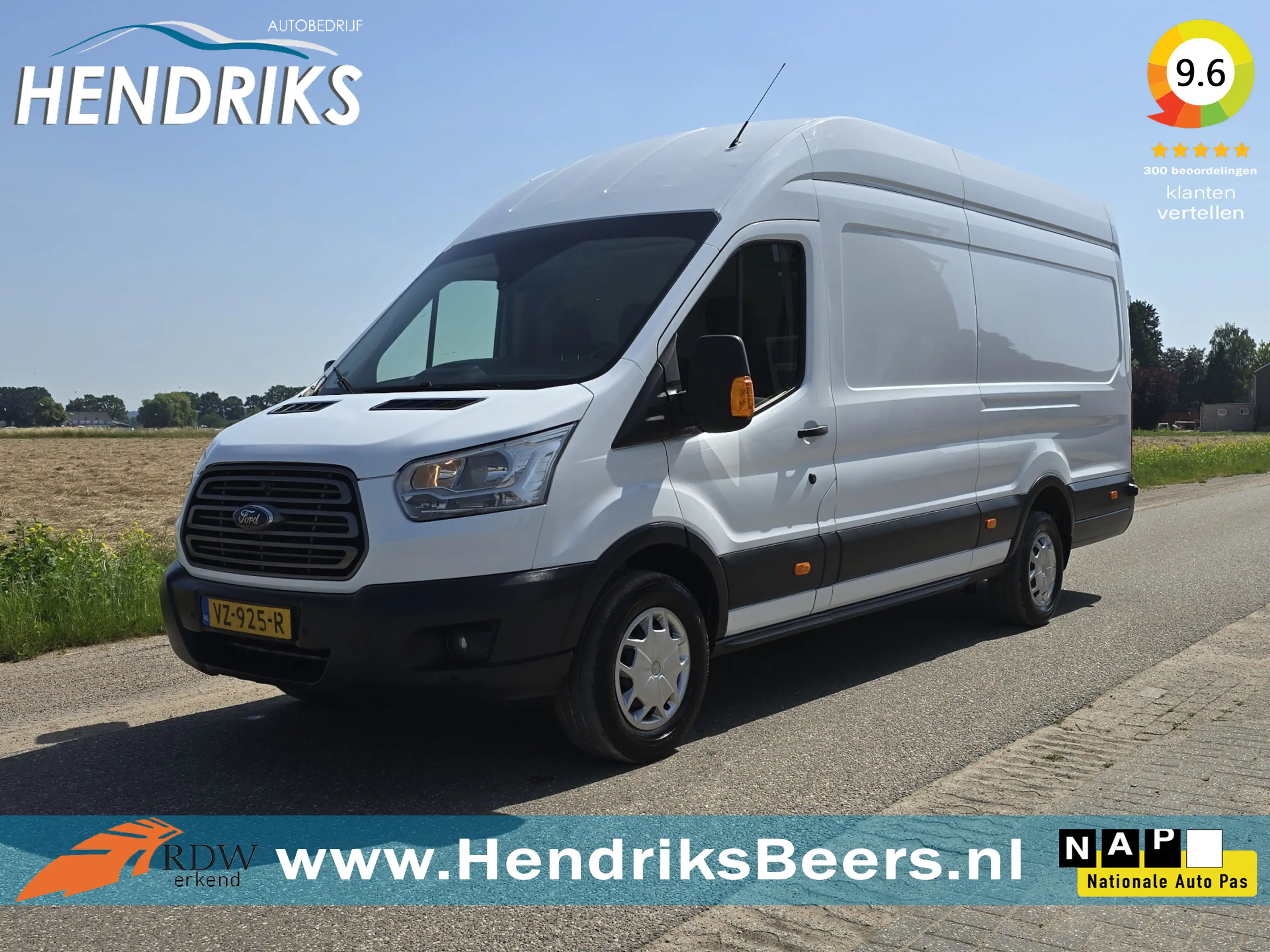 Ford Transit 350 2.0 TDCI L4 H3 Trend - Euro 6 - 130 Pk - Parke
