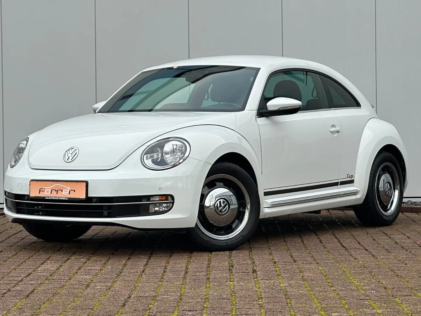 Volkswagen Beetle 1.4 TSI "Cup" 2. HAND SCHH. TEMPOM. PDC Blanc - 1