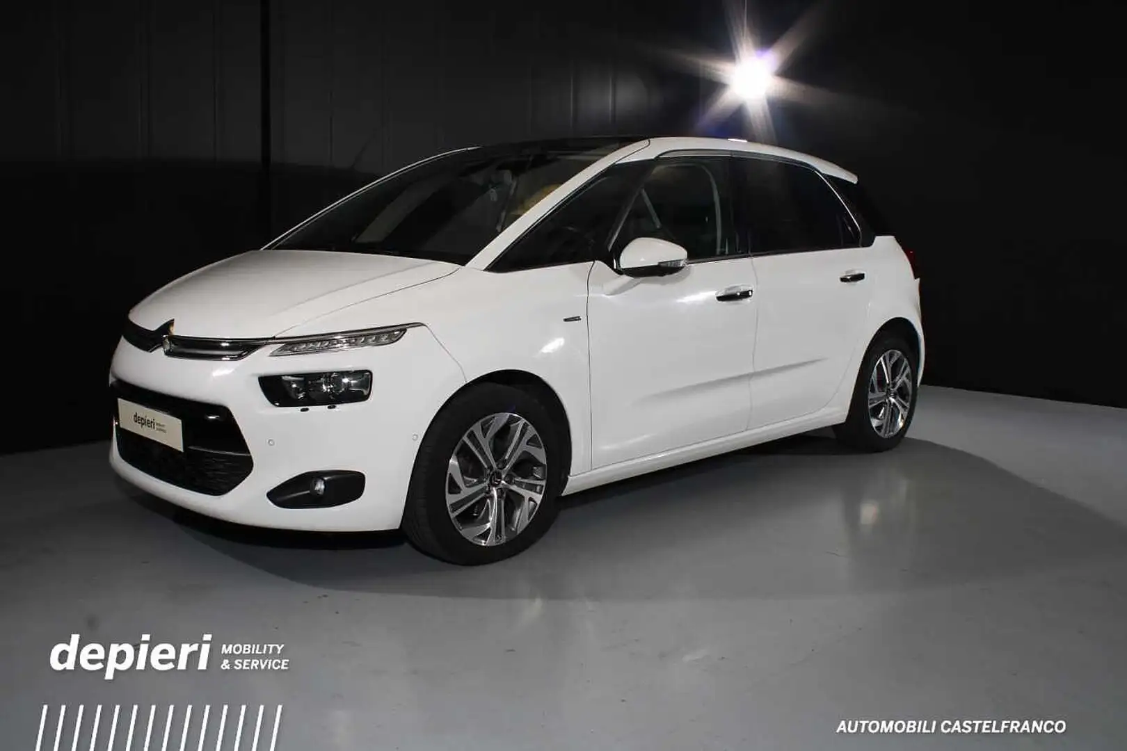 Citroen C4 Picasso 1.6 e-HDi 115 ETG6 Exclusive -Ok Neop Wit - 1