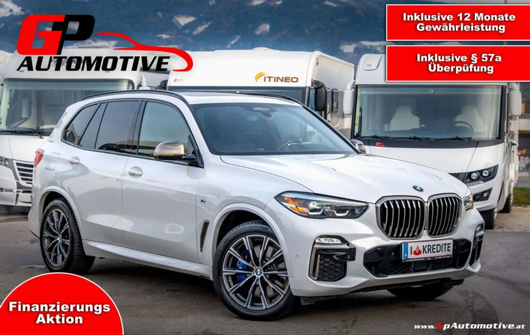 BMW X5 xDrive30d M Sport VOLLAUSSTATTUNG Weiß - 1