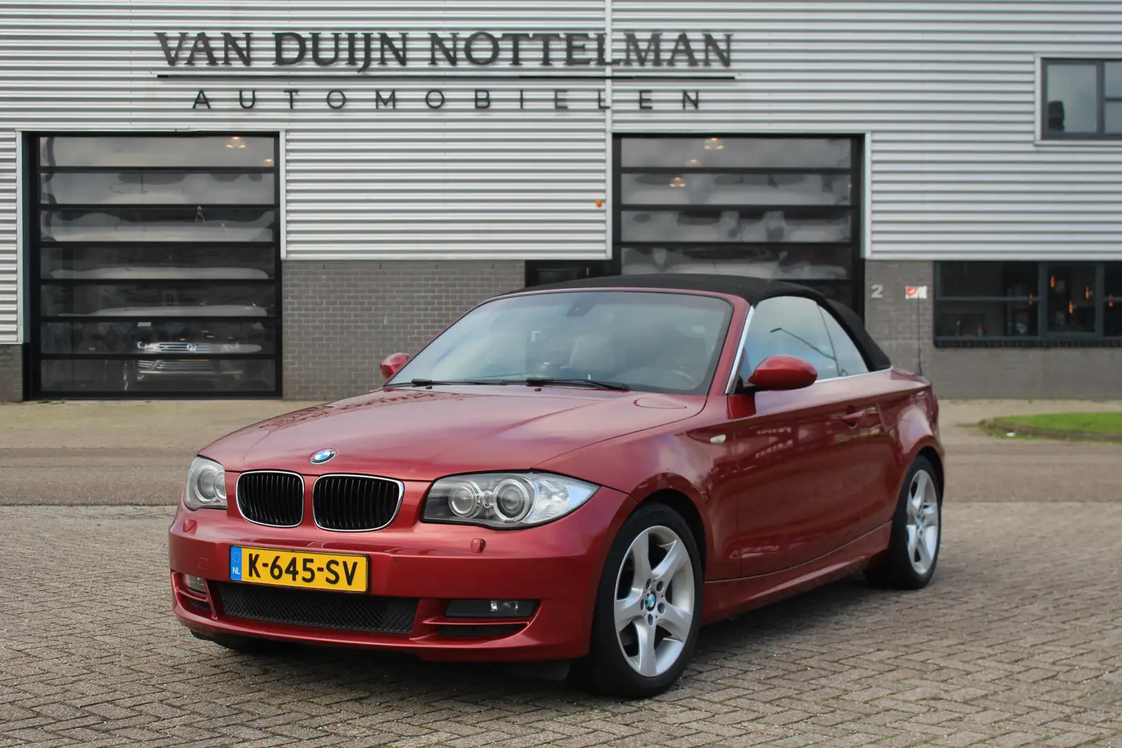 BMW 120 1-serie Cabrio 120i / Leer / Stoelverwarming / Aut Rouge - 1