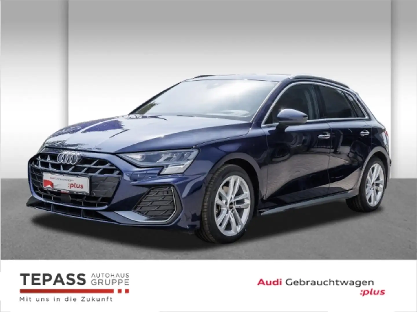 Audi A3 Sportback 30 TFSI S-TRONIC S LINE NAVI SONOS LED V Bleu - 1