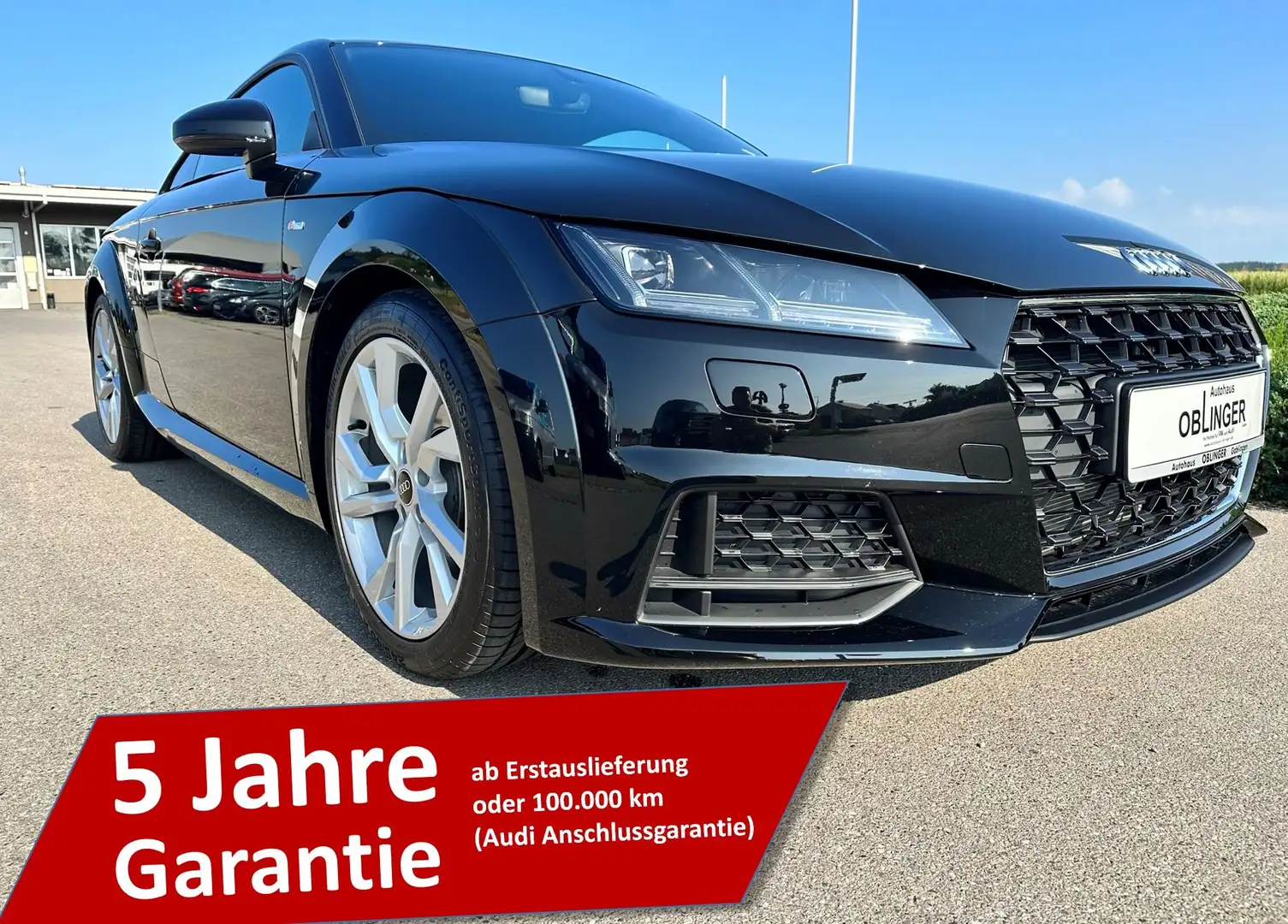 Audi TT Coupe 40 TFSI S tronic S-Line Navi+|LED|5J Garanti Schwarz - 1
