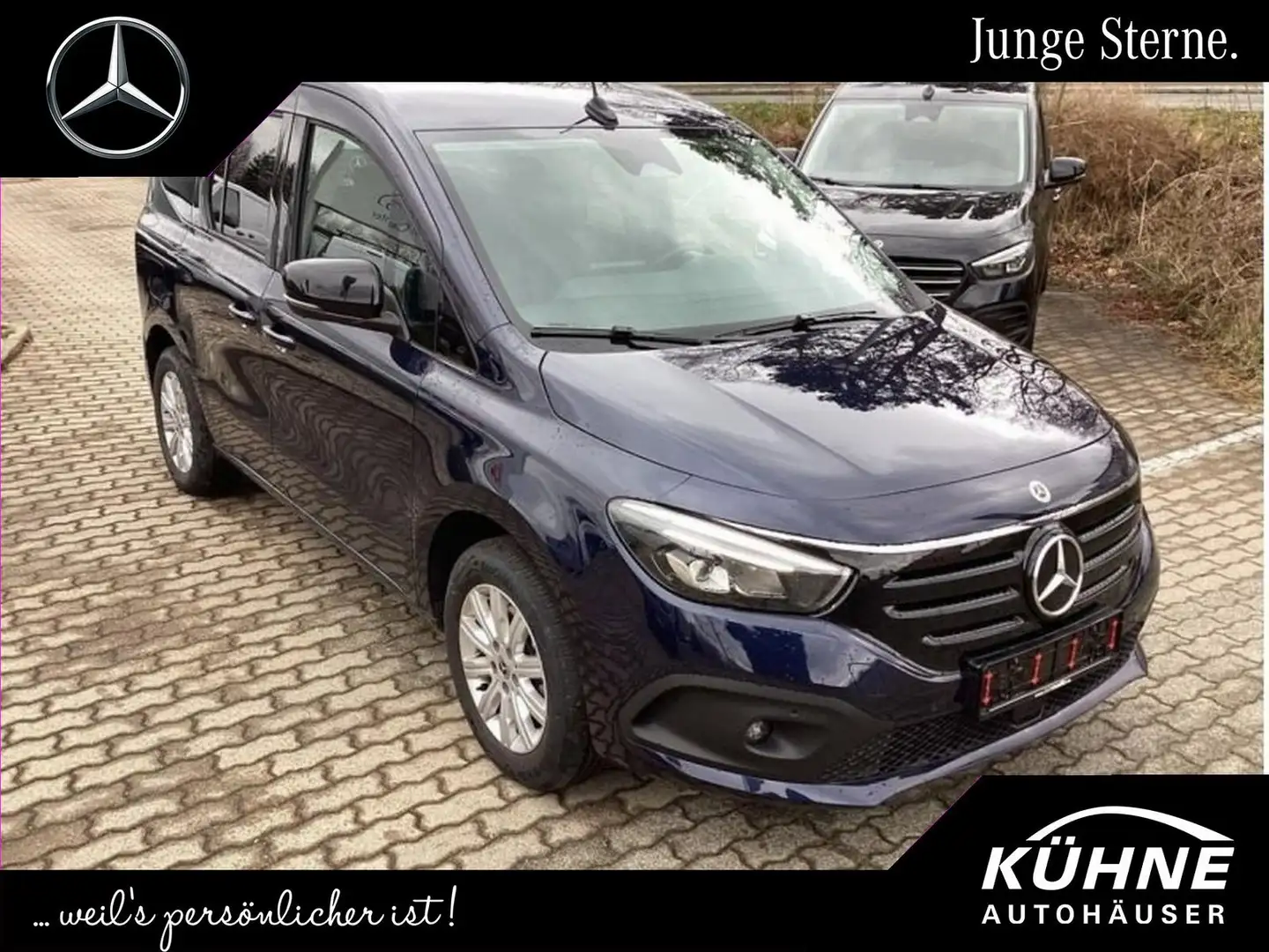 Mercedes-Benz EQT 200 PROGRESSIV LED+AHK+WinterPaket+Navi+MBUX Bleu - 1