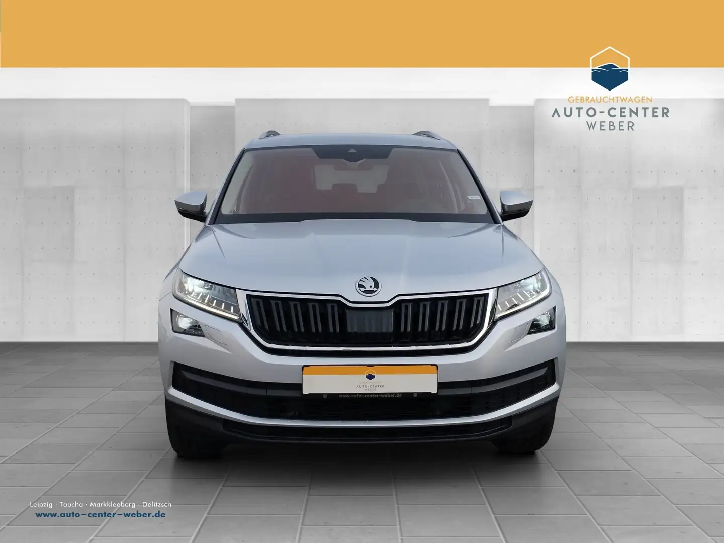 Skoda Kodiaq 2.0 TDI Style 4x4 DSG ACC*AUT*KeyLess*LED Silber - 2
