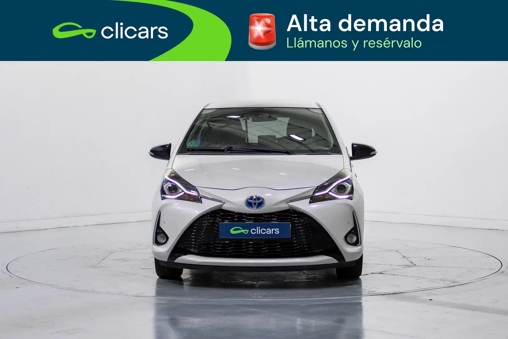 Toyota Yaris 100H 1.5 Feel! Blanco - 2