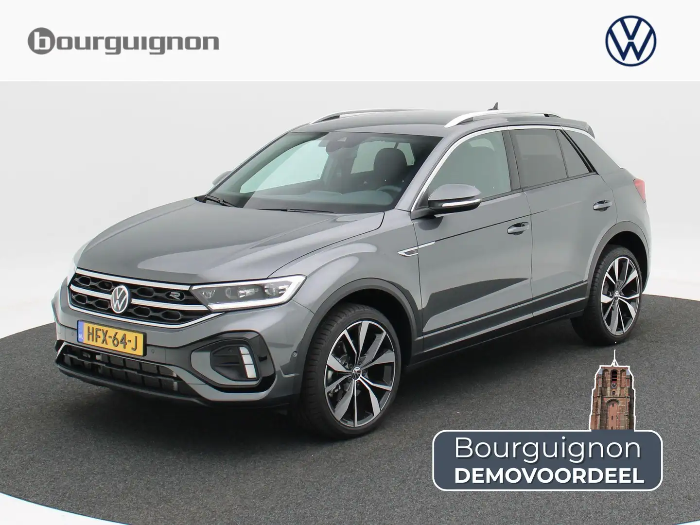 Volkswagen T-Roc R-Line-Edition 1.5 150 pk TSI | Automaat! | Demo v Grijs - 1