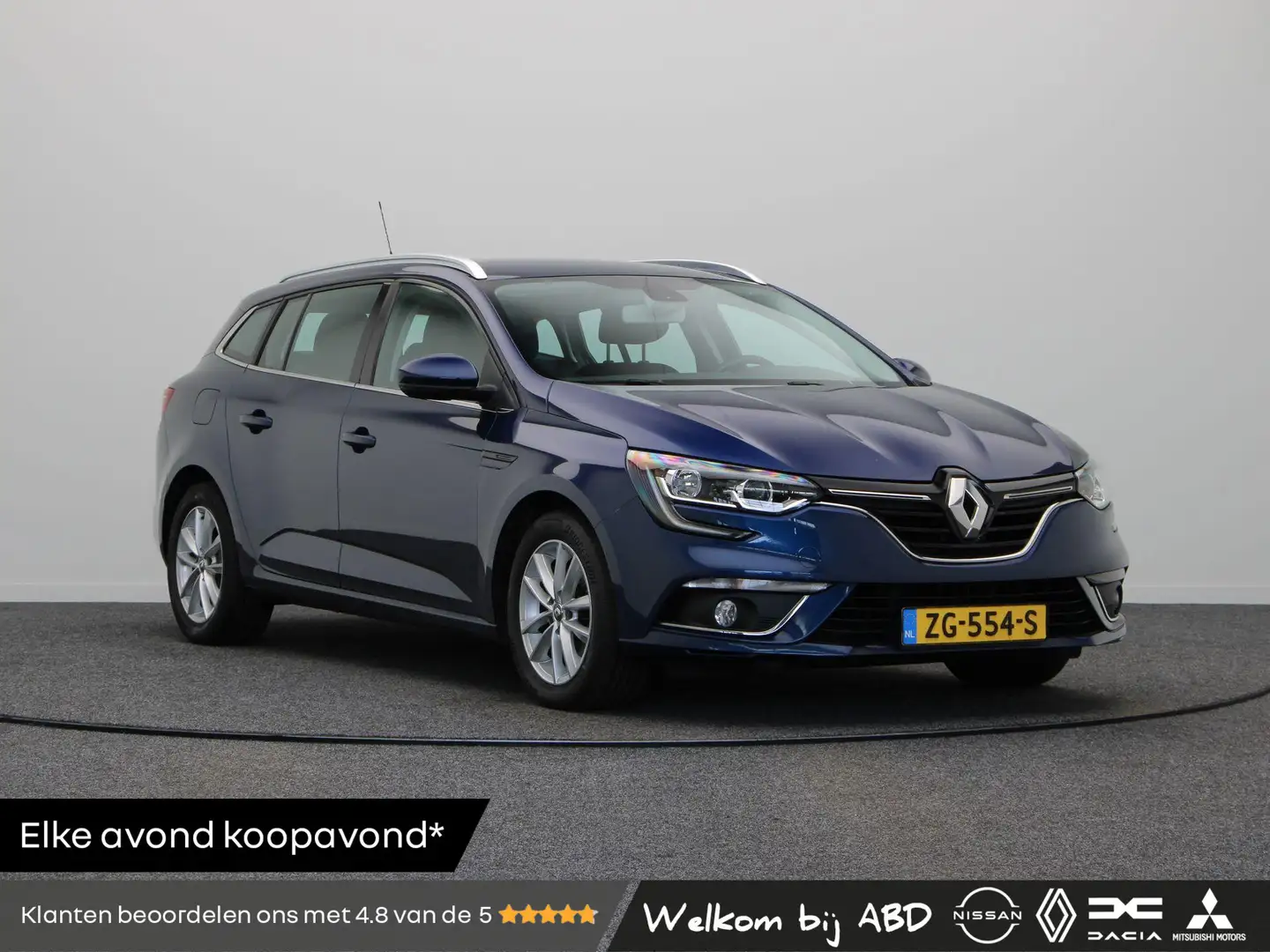 Renault Megane Estate 110pk dCi Eco2 Limited | Trekhaak | Navigat Blauw - 1