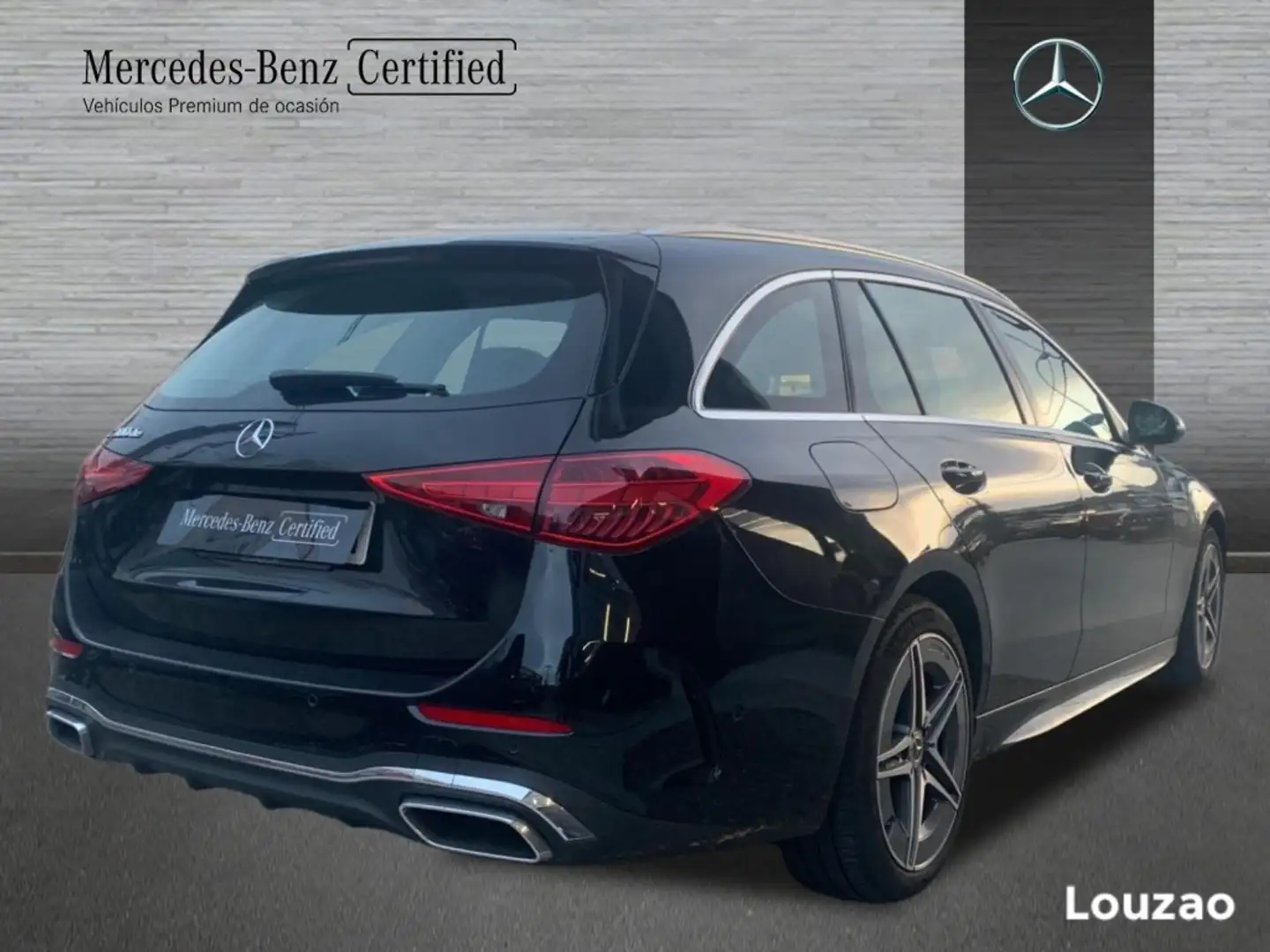 Mercedes-Benz C 300 Estate de 9G-Tronic Negro - 2
