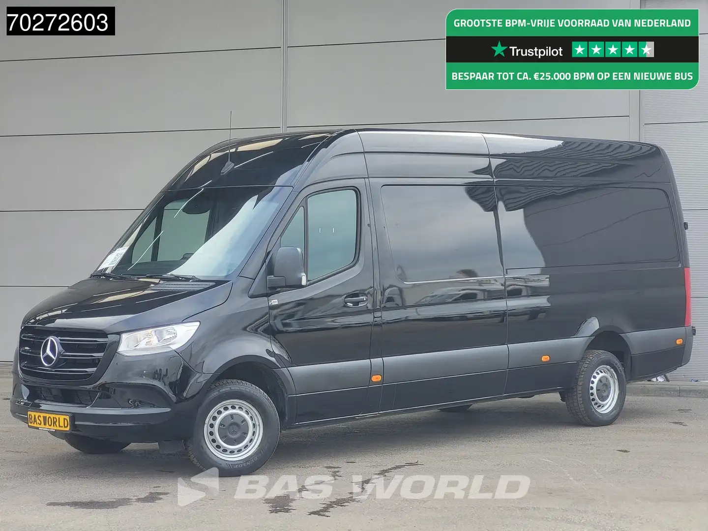 Mercedes-Benz Sprinter 317 CDI Automaat L3H2 3500KG Trekvermogen 170PK Ai Noir - 1