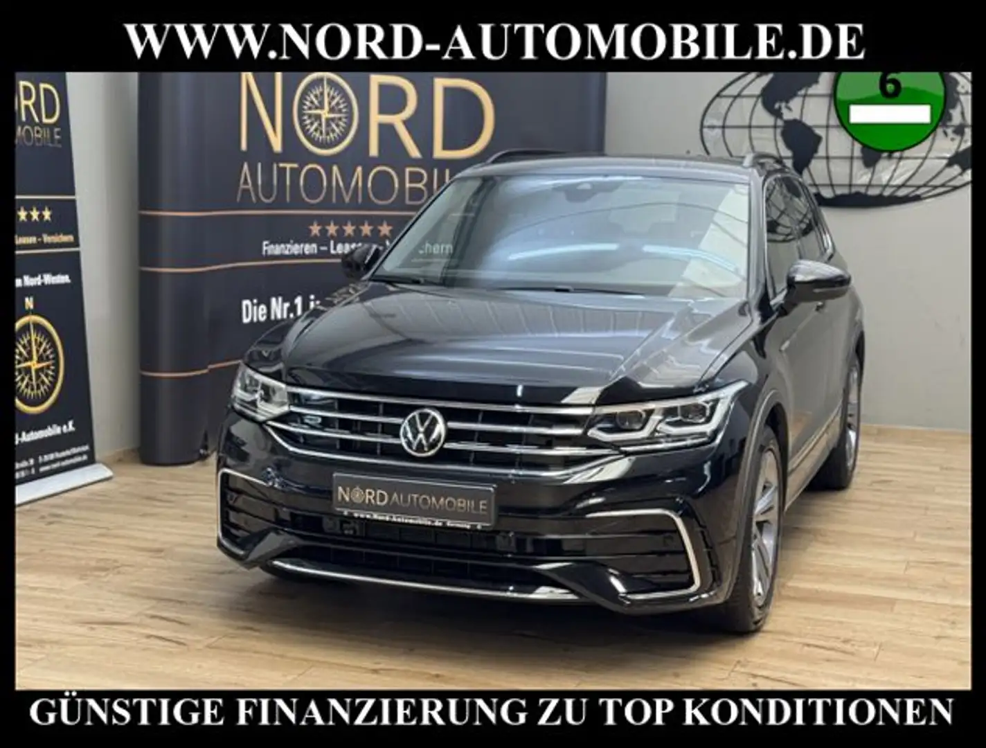 Volkswagen Tiguan R-Line 1.5 TSI DSG AHK/Dig.Cockpit/Navi/ R-Line Schwarz - 1