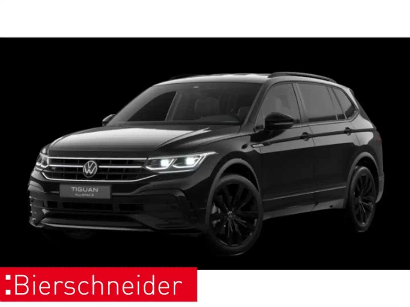 Volkswagen Tiguan Allspace 2.0 TSI DSG 4Mo. R-Line 7-S. AHK IQ.LIGHT KAMERA N Schwarz - 1