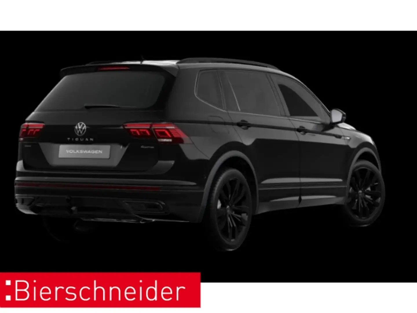 Volkswagen Tiguan Allspace 2.0 TSI DSG 4Mo. R-Line 7-S. AHK IQ.LIGHT KAMERA N Schwarz - 2