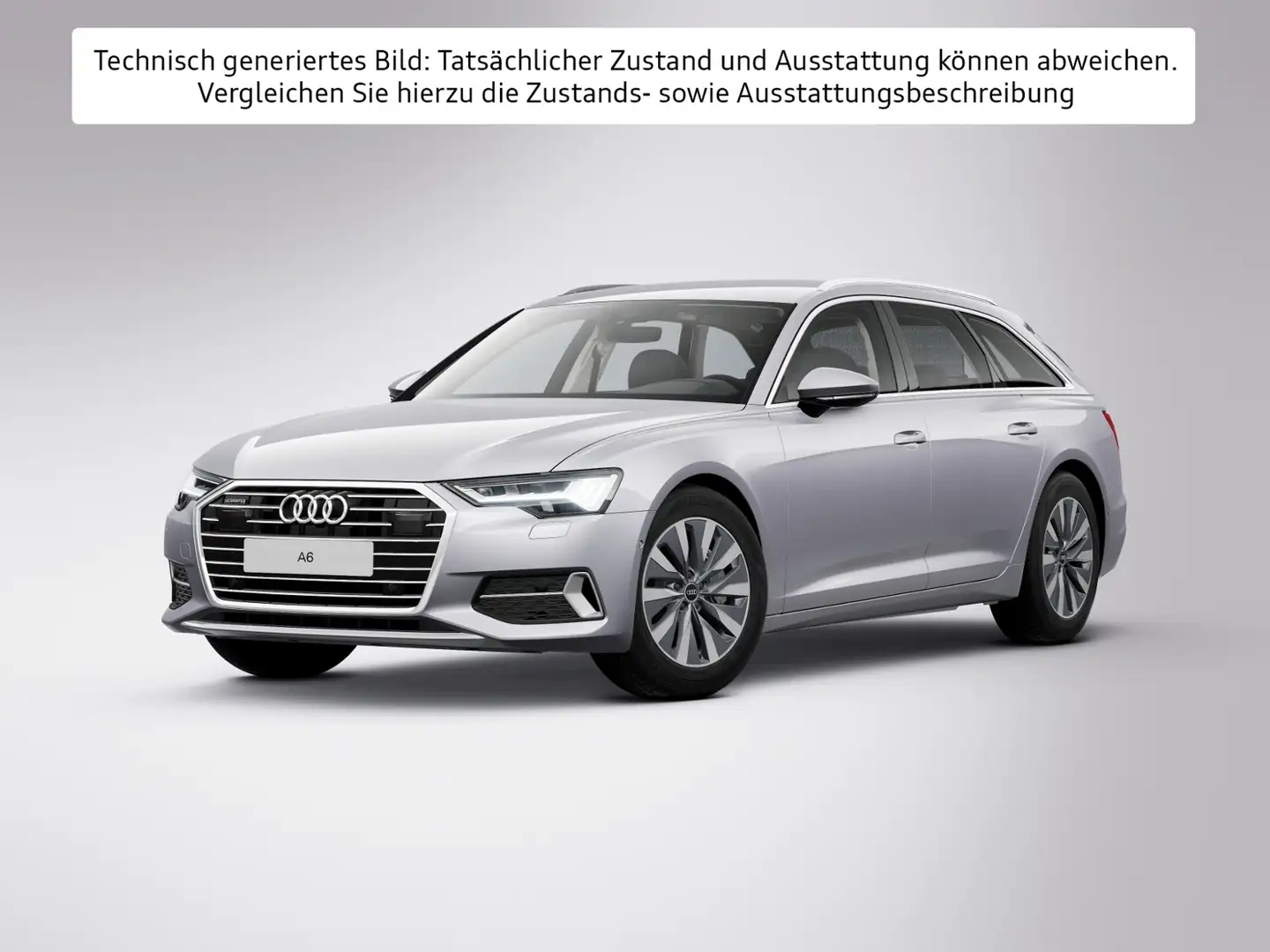 Audi A6 Avant 45 TFSI quattro sport Silber - 2