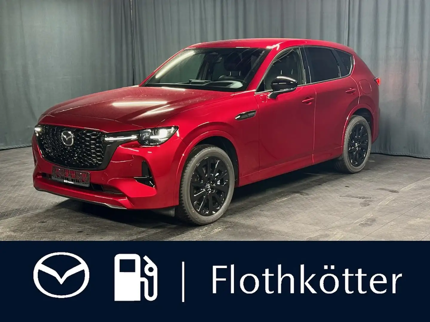 Mazda CX-60 327PS HOMURA*ALLE PAKETE*0,5%-VERSTEUERUNG Rot - 1