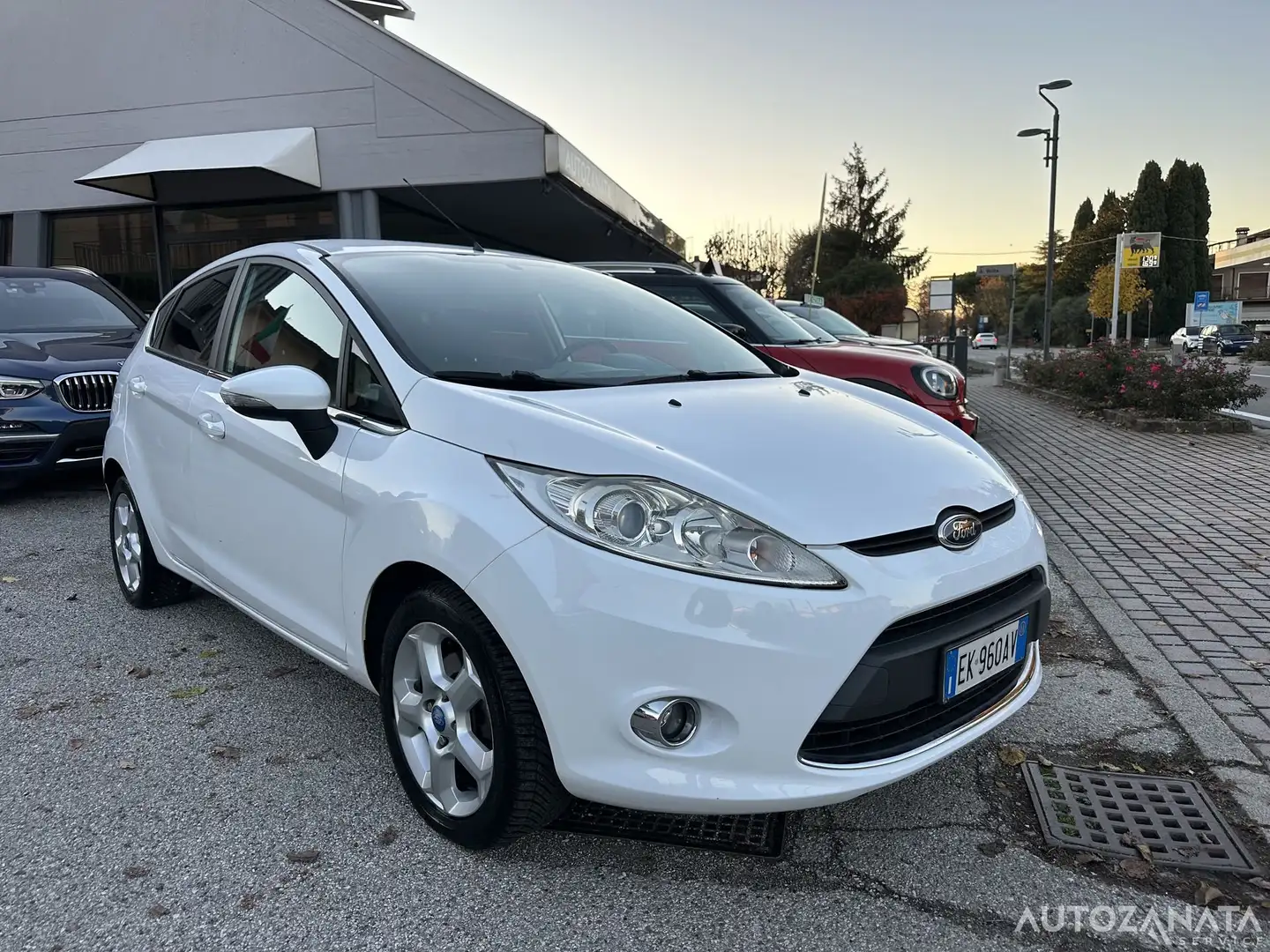 Ford Fiesta 1.4 5p GPL Titanium Blanc - 1
