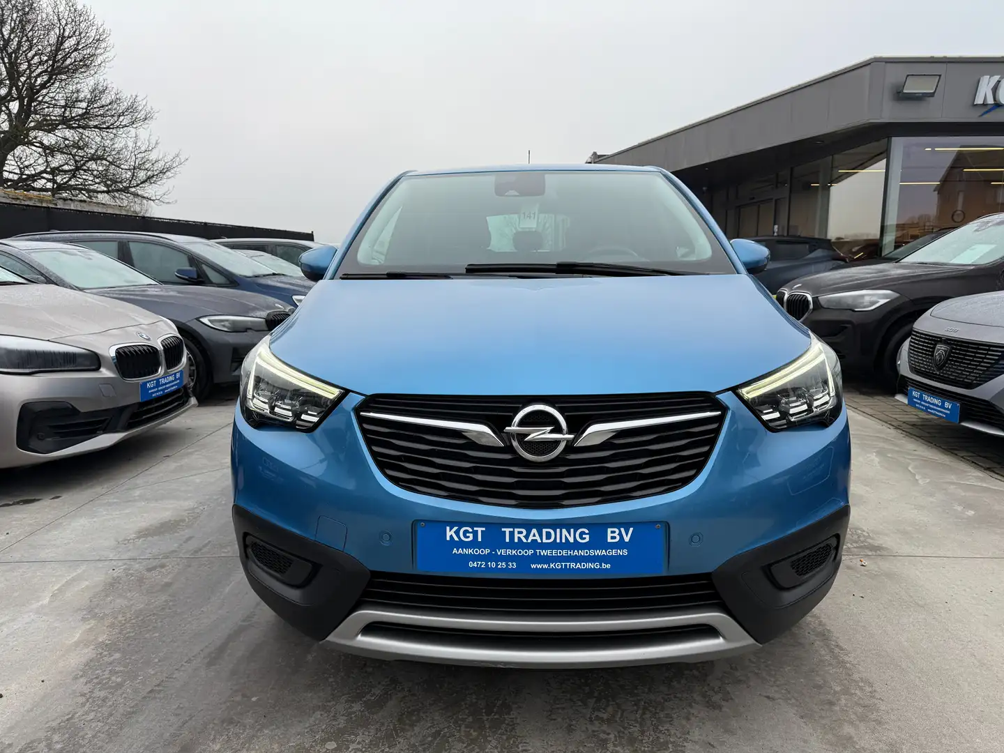 Opel Crossland X 1.2i 110PK NAVIGATIE ZWART LEDER CARPLAY FULL LED Bleu - 2