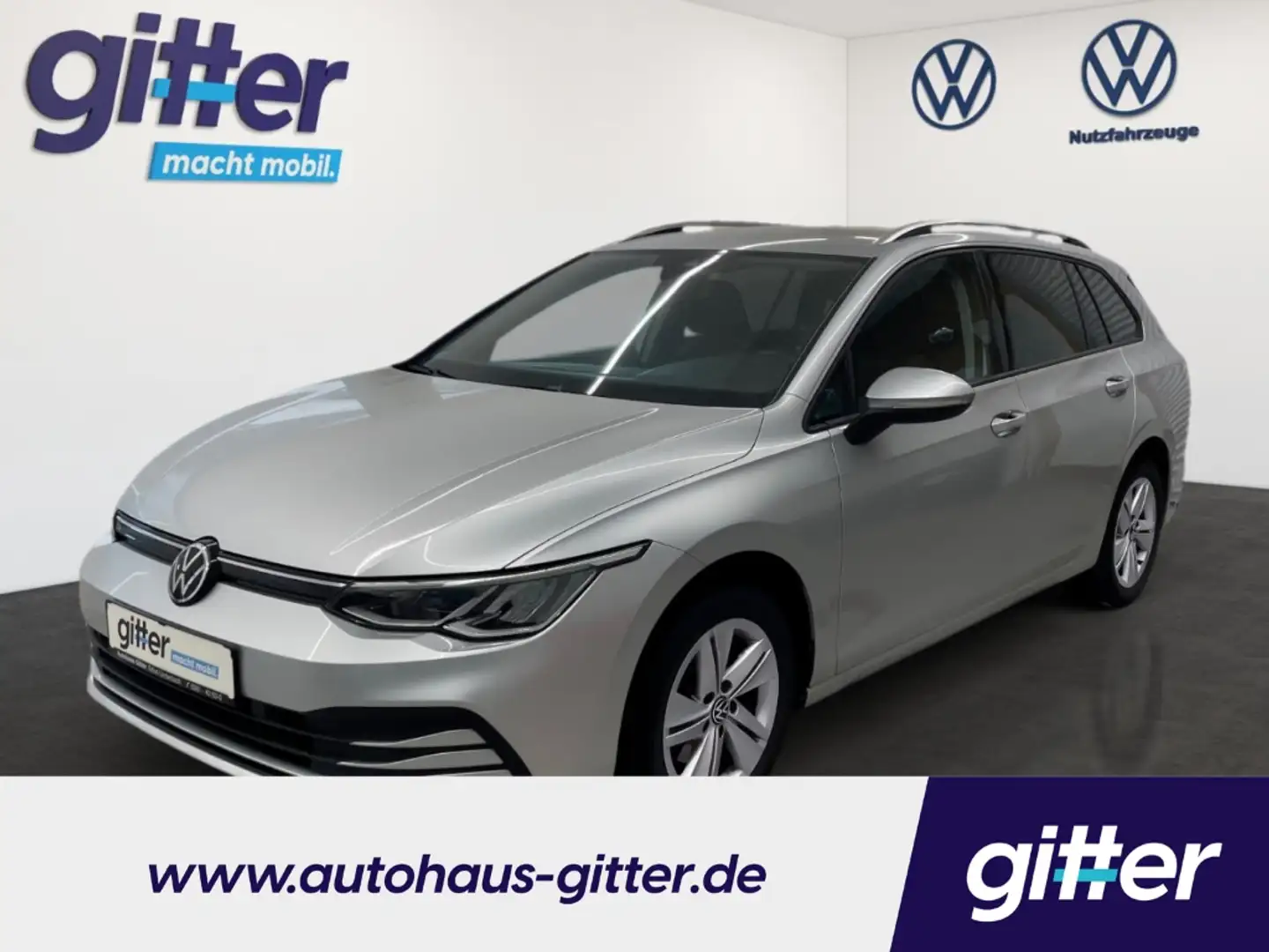 Volkswagen Golf Variant VIII LIFE AMBIENETEBEL. WINTERPAKET LED Silber - 1