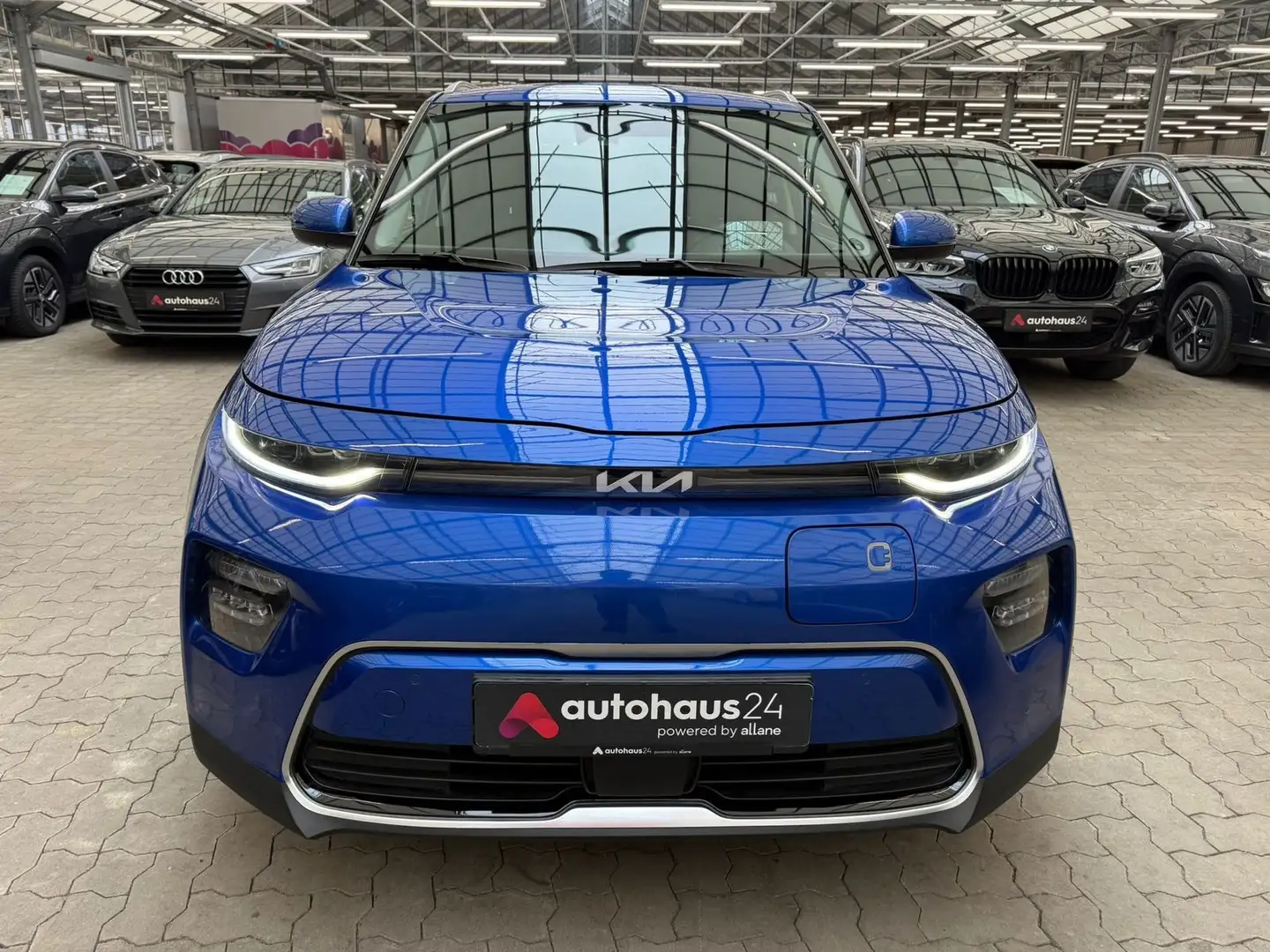 Kia Soul e-Soul Inspiration 64 kWh|Leder|HeadUp|PDC Blau - 2