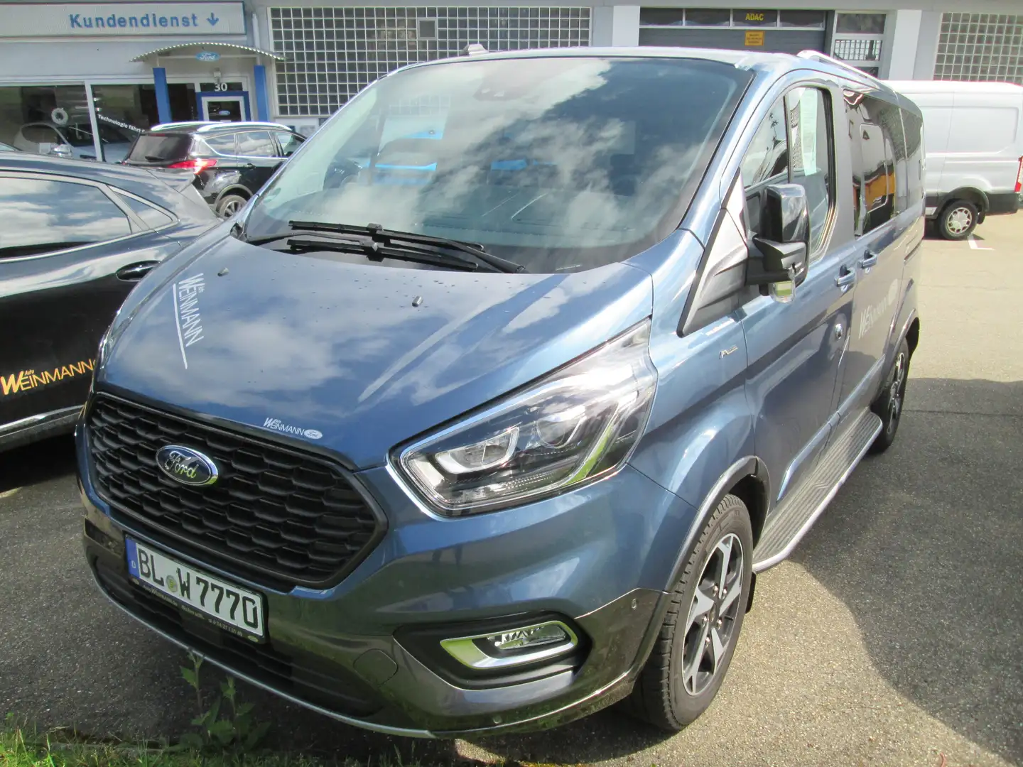 Ford Tourneo Custom 320 L1 Active, NAVI.AHK KAMERA DOPP.KLIMA. Blau - 1