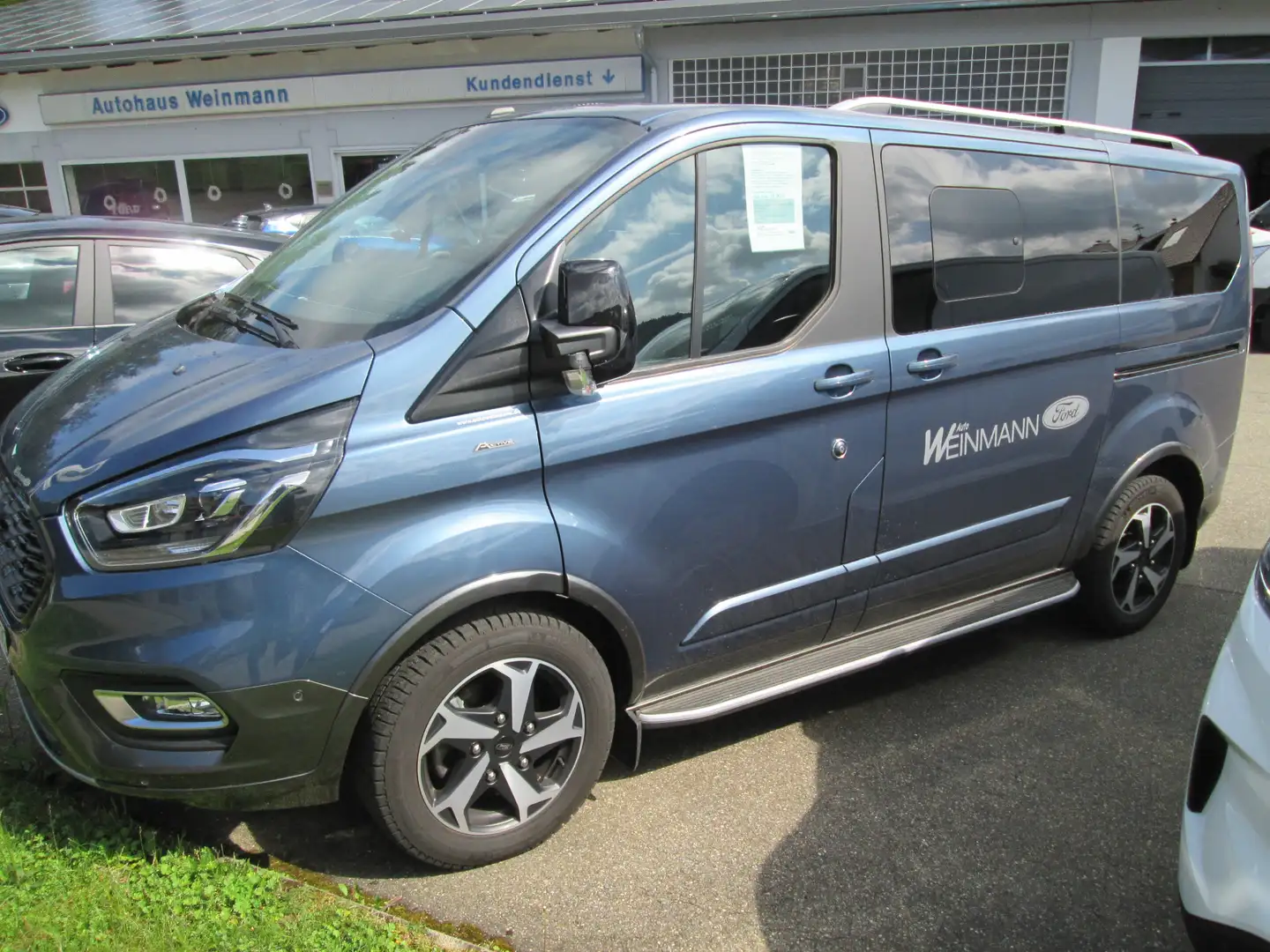 Ford Tourneo Custom 320 L1 Active, NAVI.AHK KAMERA DOPP.KLIMA. Blau - 2