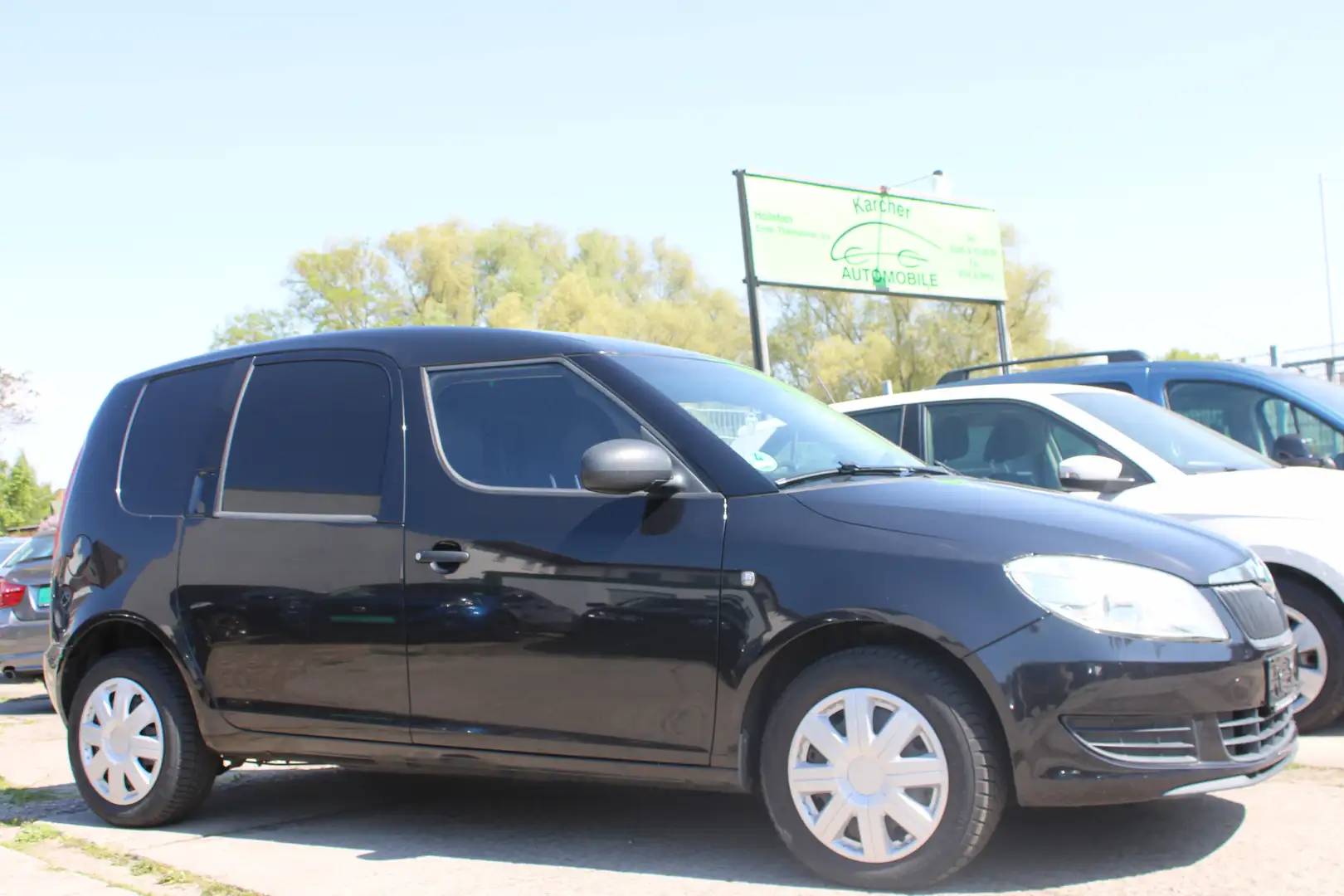 Skoda Roomster Praktik*AHK*Klima*HUneu*Zahnriemen neu* Negro - 1